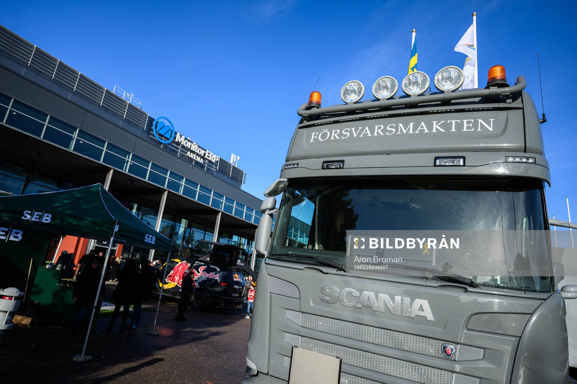 Försvarsmakten med SHL Impact Tour