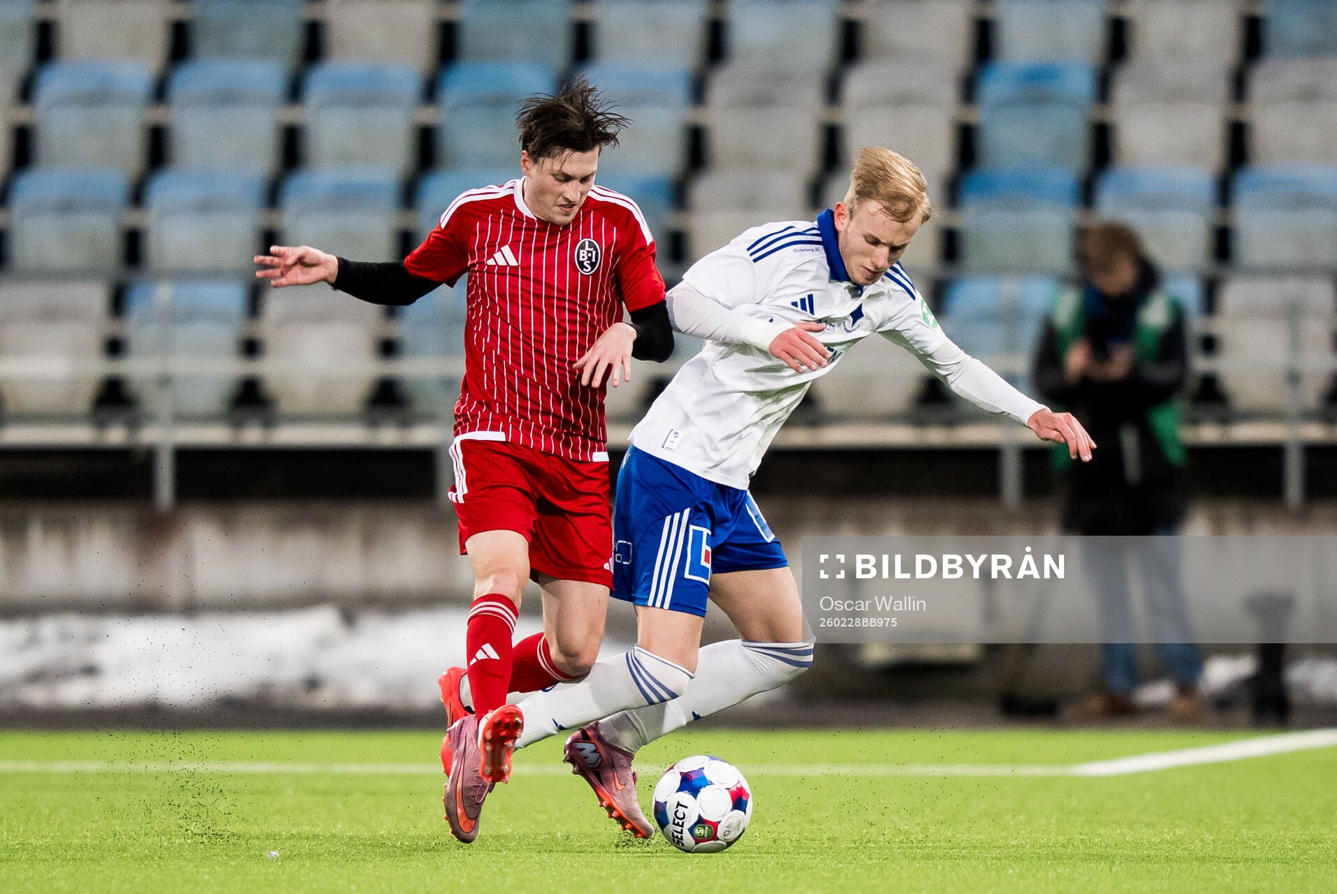 Landskronas Kevin Jensen och IFK Norrköpings Fabian