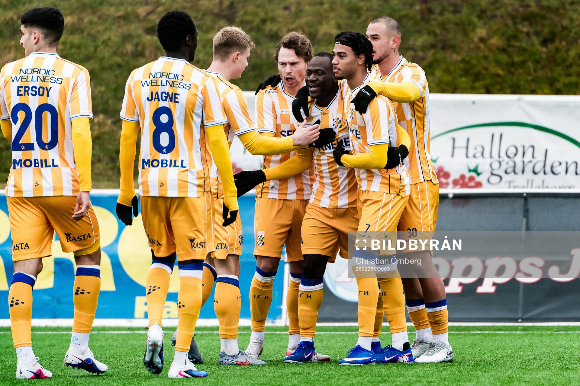 IFK Göteborgs Saidou Alioum Moubarak jublar
