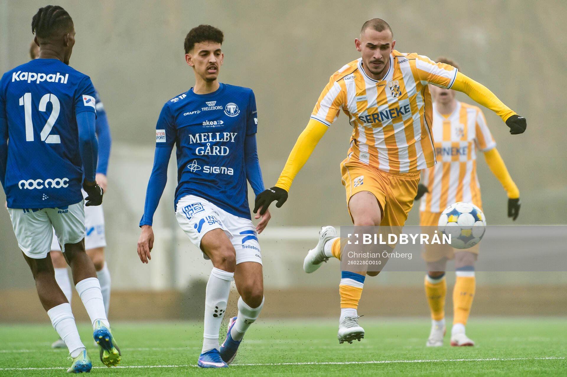 Trelleborgs Jacob Christiansen och IFK Göteborgs Tiago