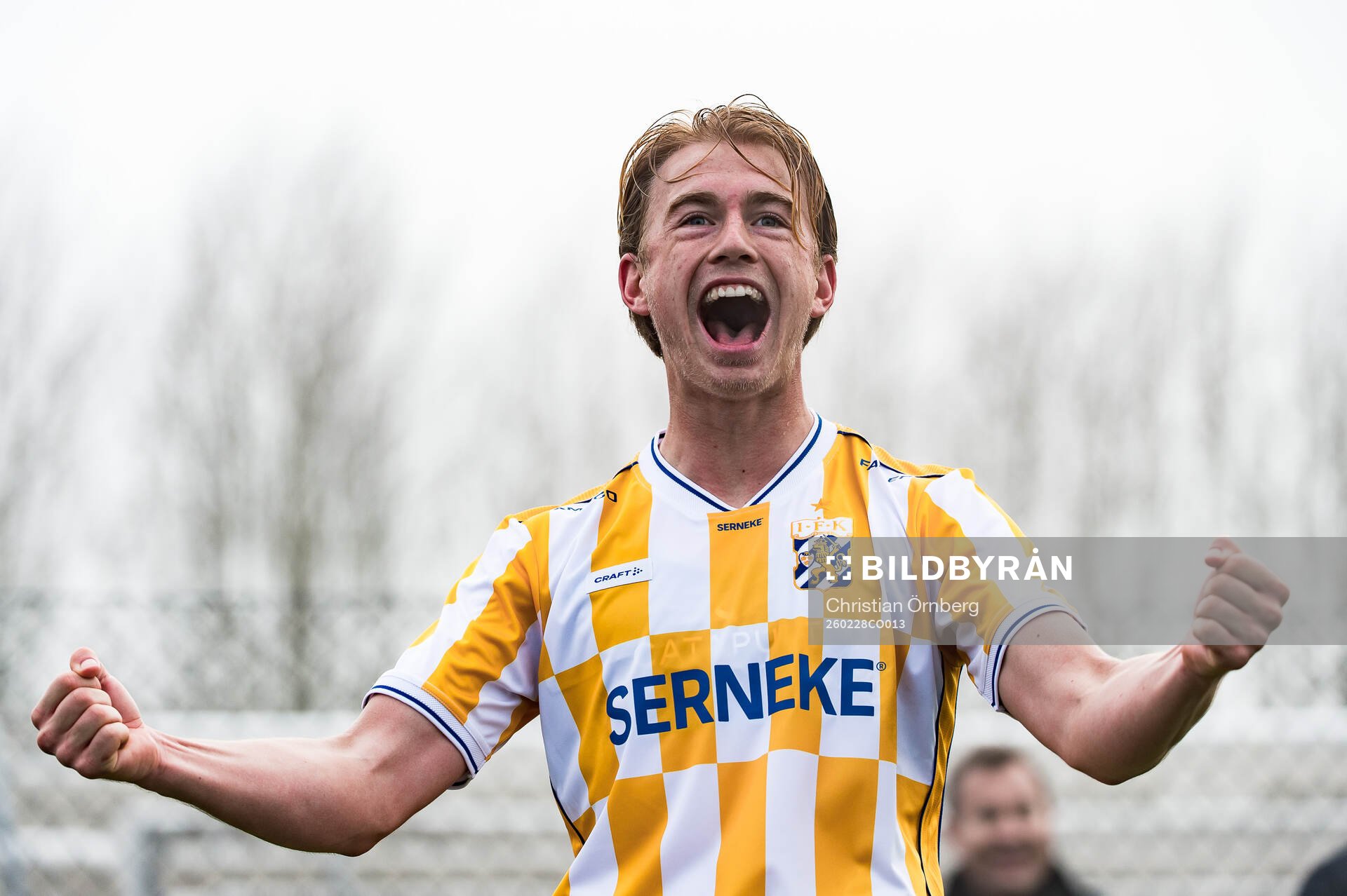 IFK Göteborgs Noah Tolf jublar