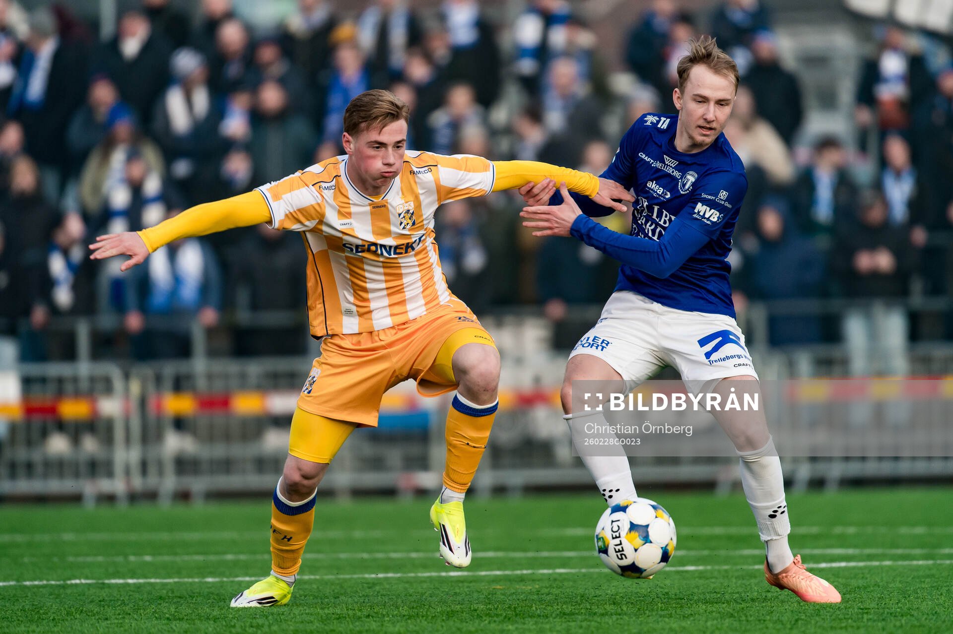 IFK Göteborgs Benjamin Brantlind och Trelleborgs Elliot