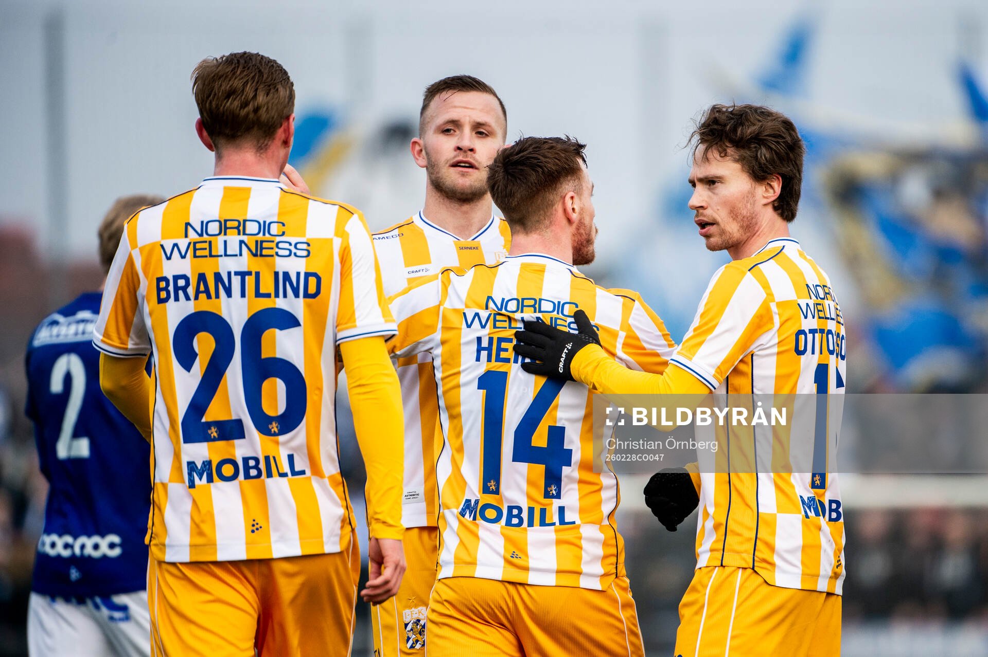 IFK Göteborgs Tobias Heintz och Filip Ottosson jublar