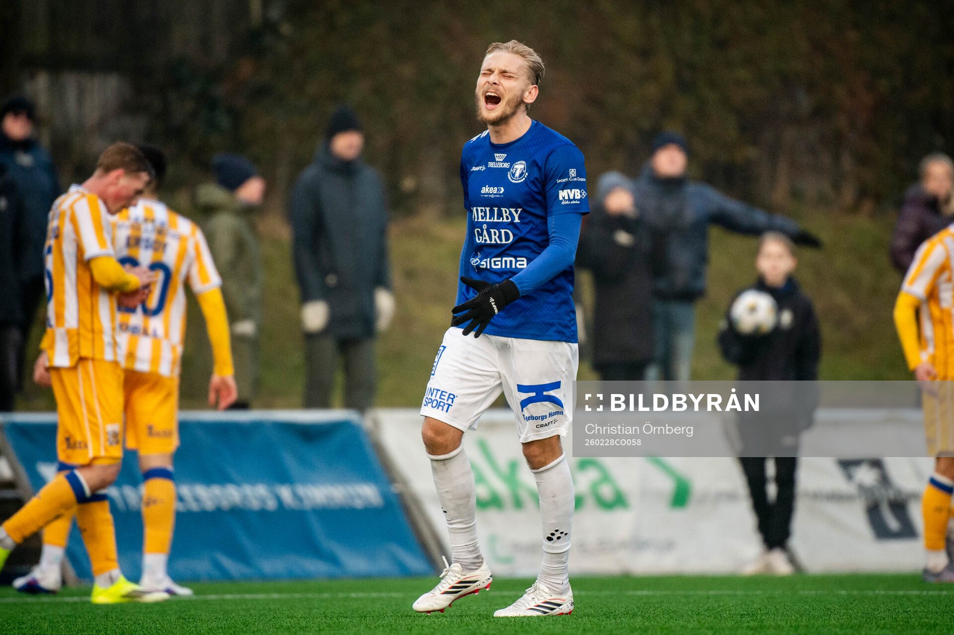 Trelleborgs Johan Brannefalk deppar