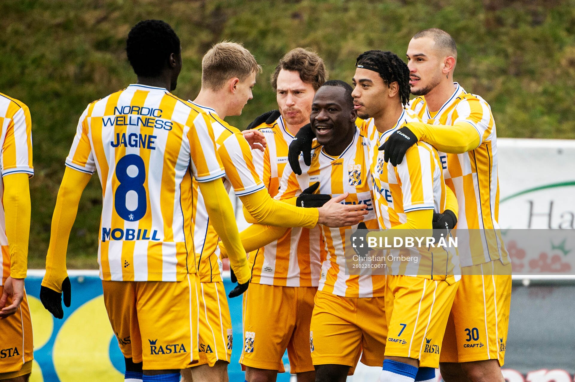 IFK Göteborgs Saidou Alioum Moubarak jublar