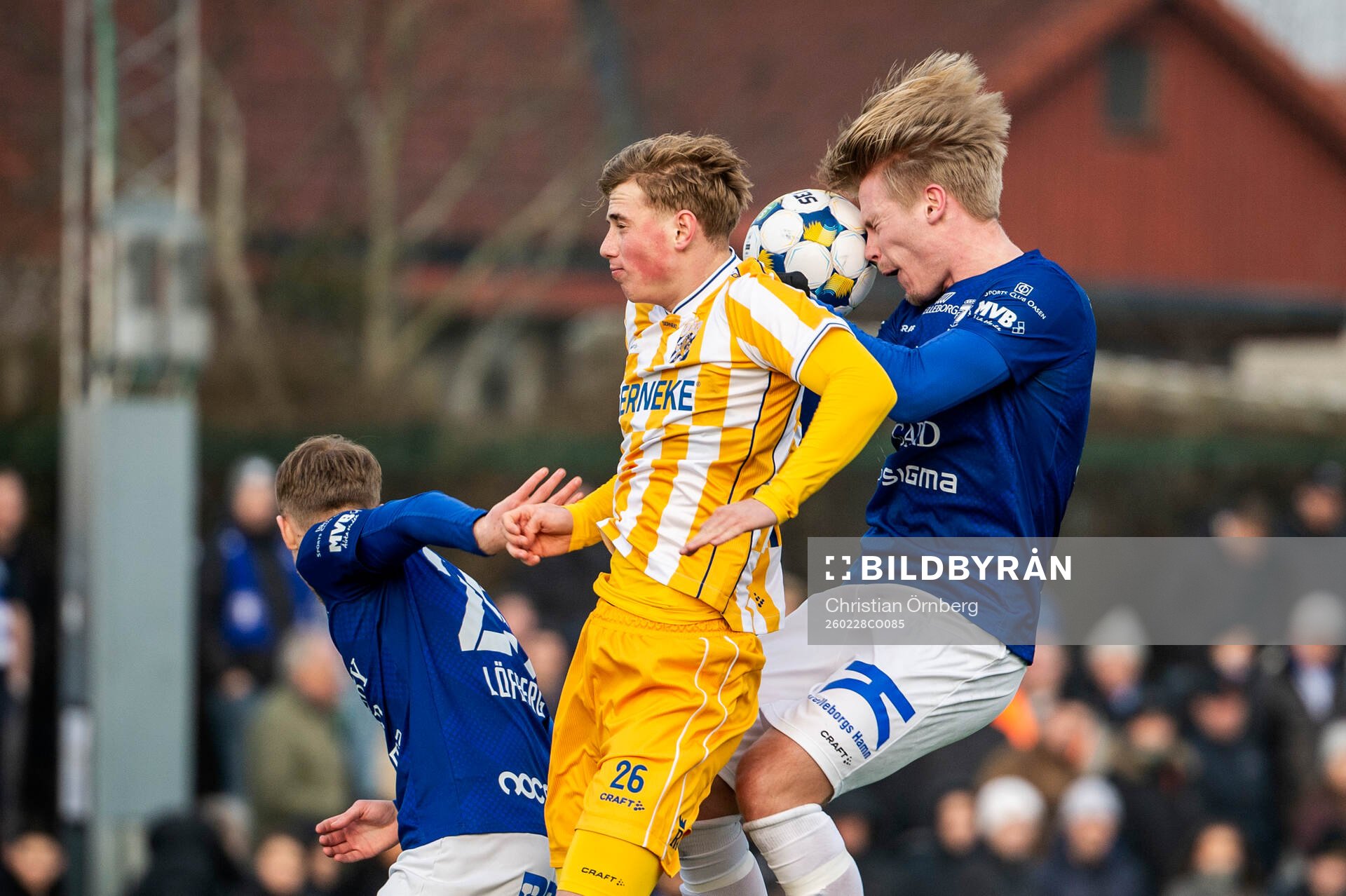 IFK Göteborgs Benjamin Brantlind och Trelleborgs Oskar