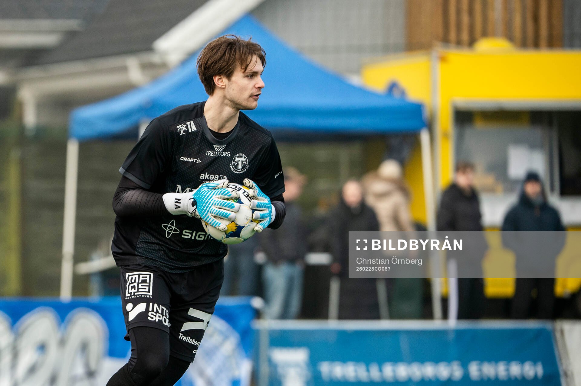 Trelleborgs målvakt Nils Arvidsson