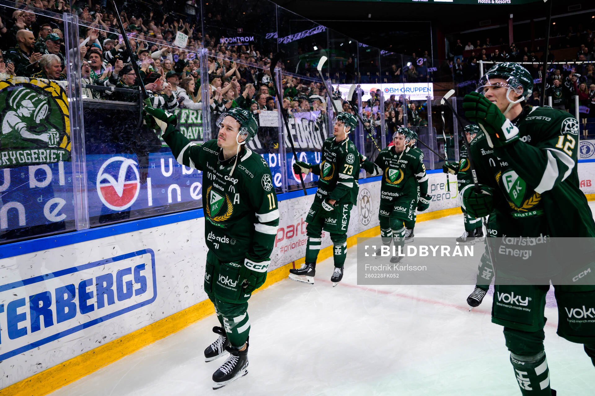 Färjestads Joakim Nygård jublar