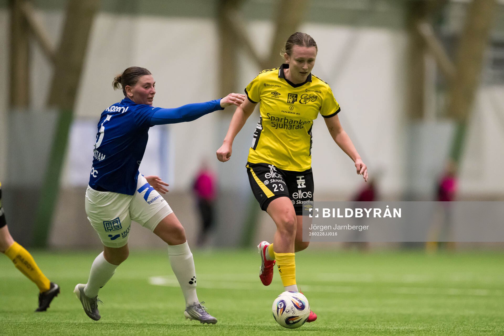 Trelleborgs Saga Ollerstam och Elfsborgs Ellen Nilsson