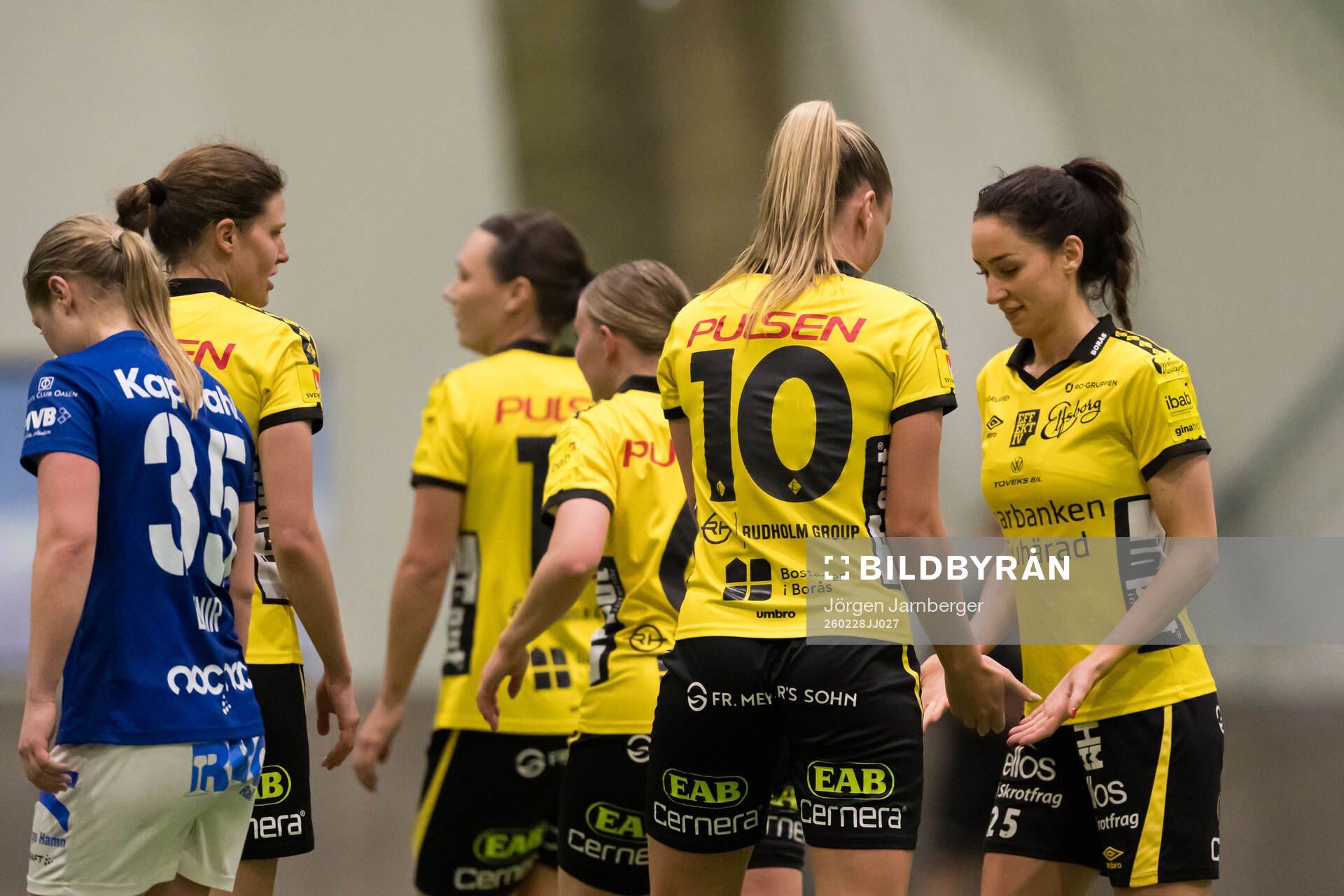 Elfsborgs spelare jublar