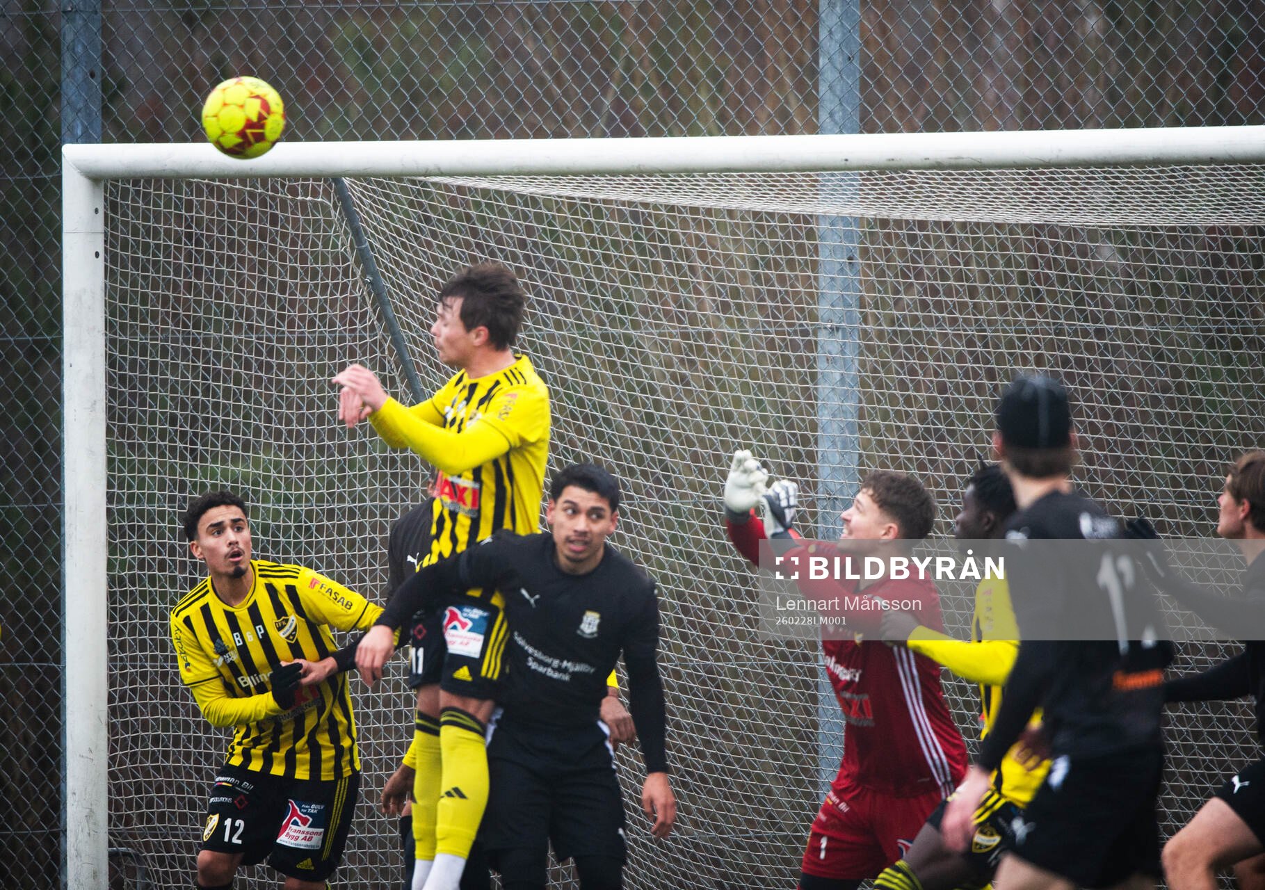 26028 IFK Hässleholms målvakt Alve Lind i