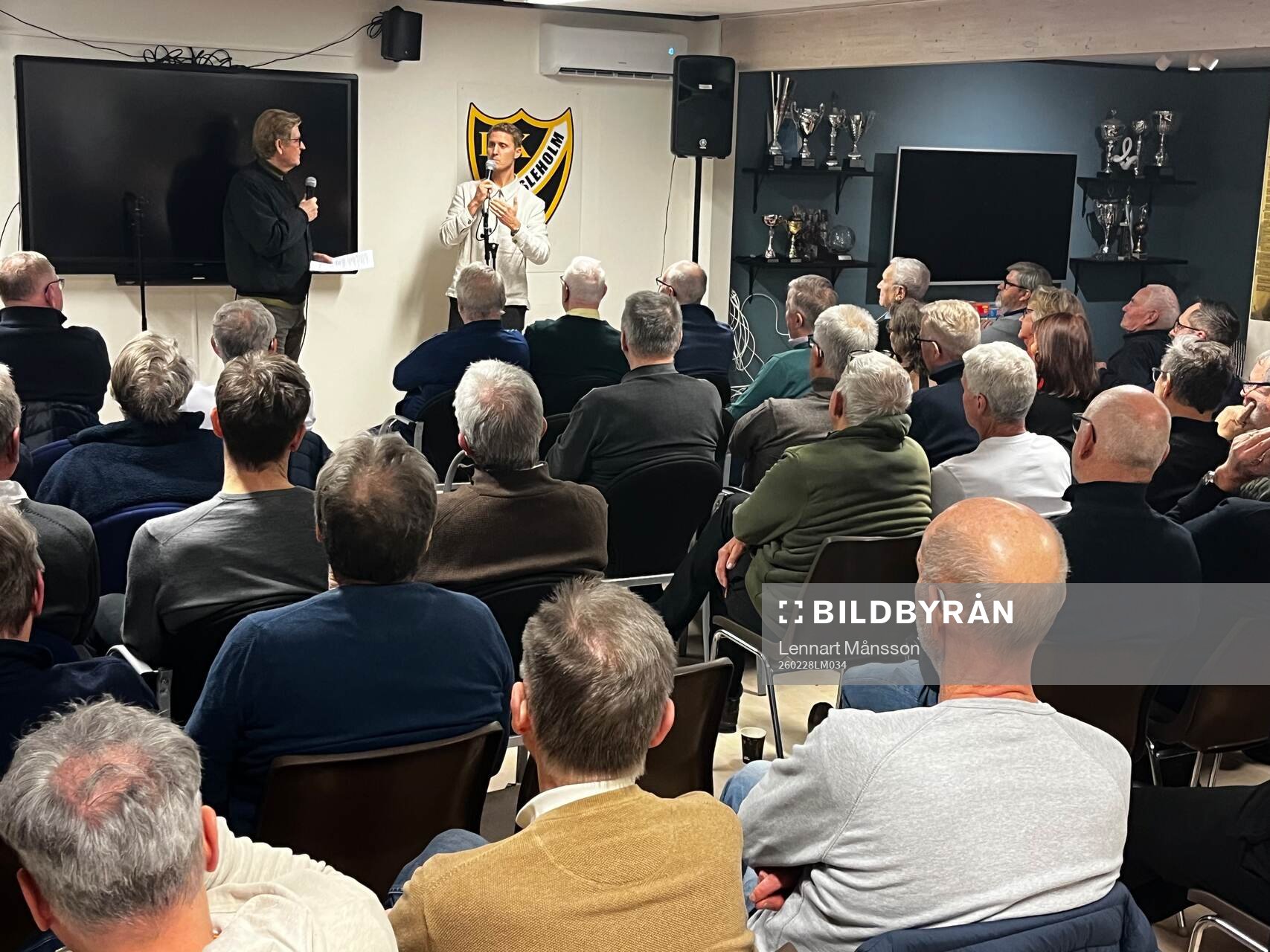 26026 Pär Hansson var gäst på IFK Hässleholms kafé och