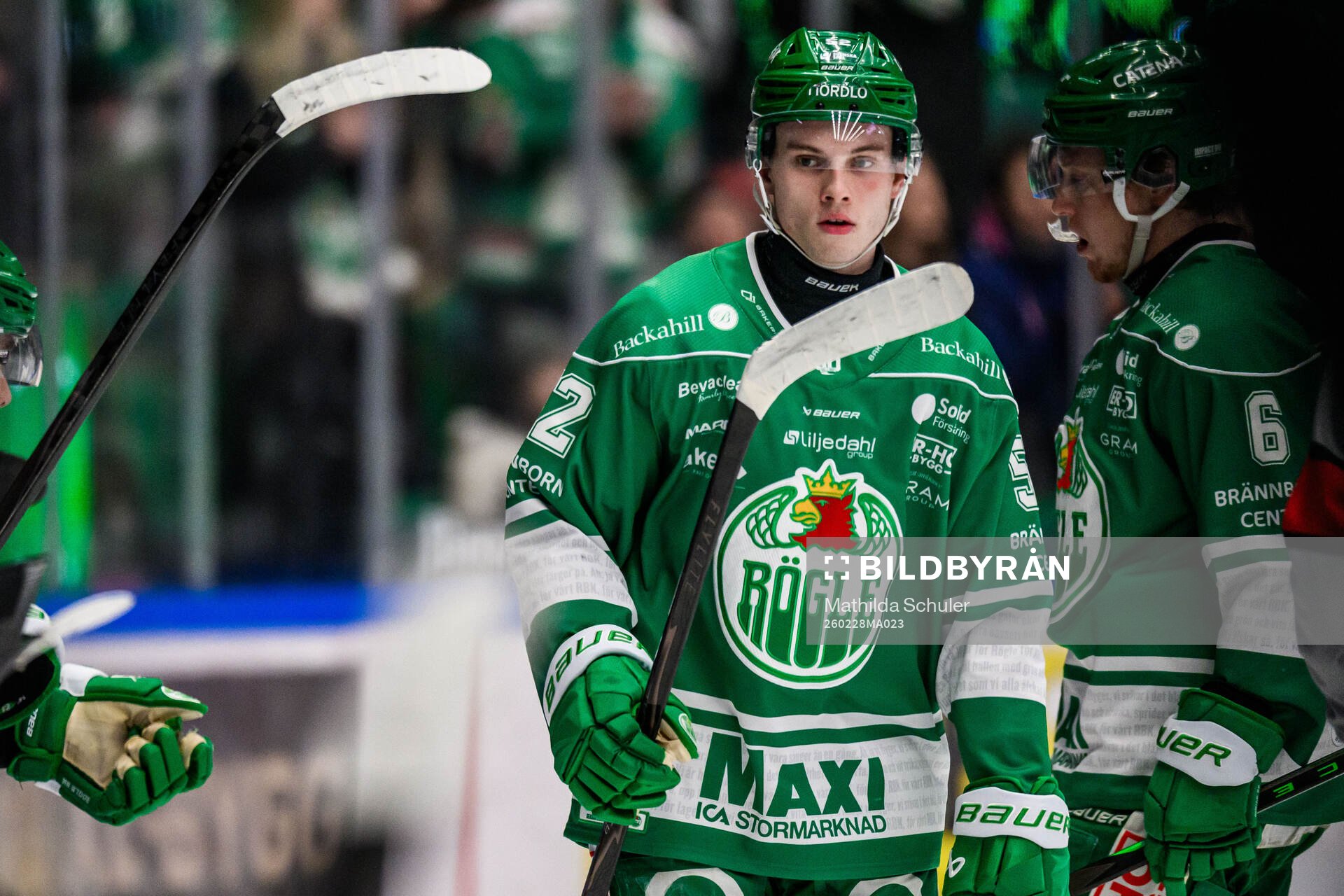 Rögles Felix Nilsson jublar