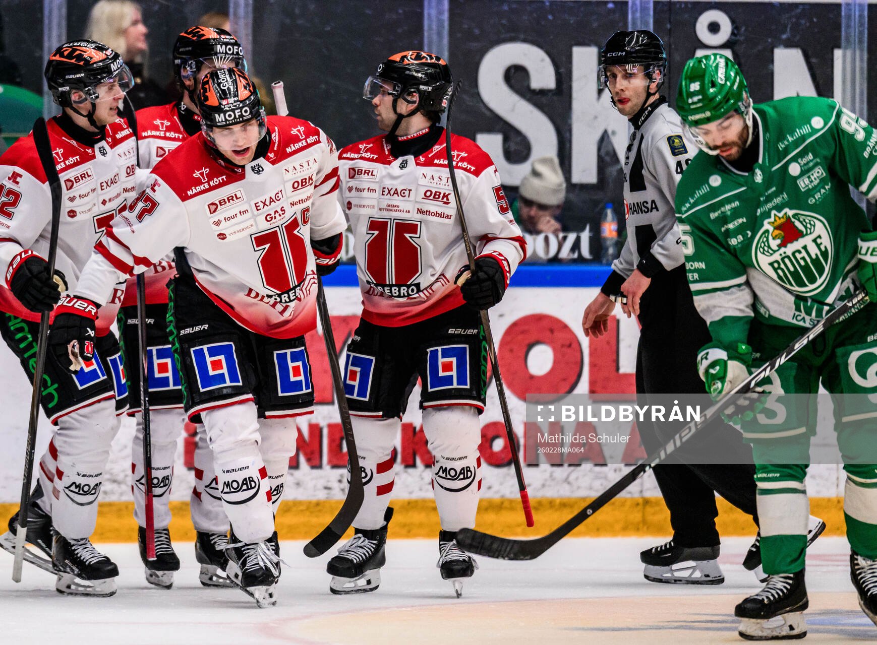 Örebros Glenn Gustafsson jublar