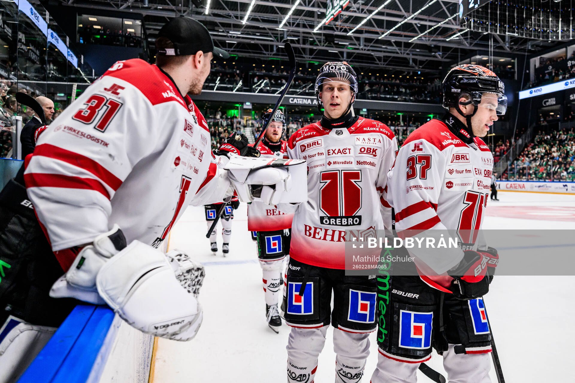 Örebros Jesse Ylönen jublar
