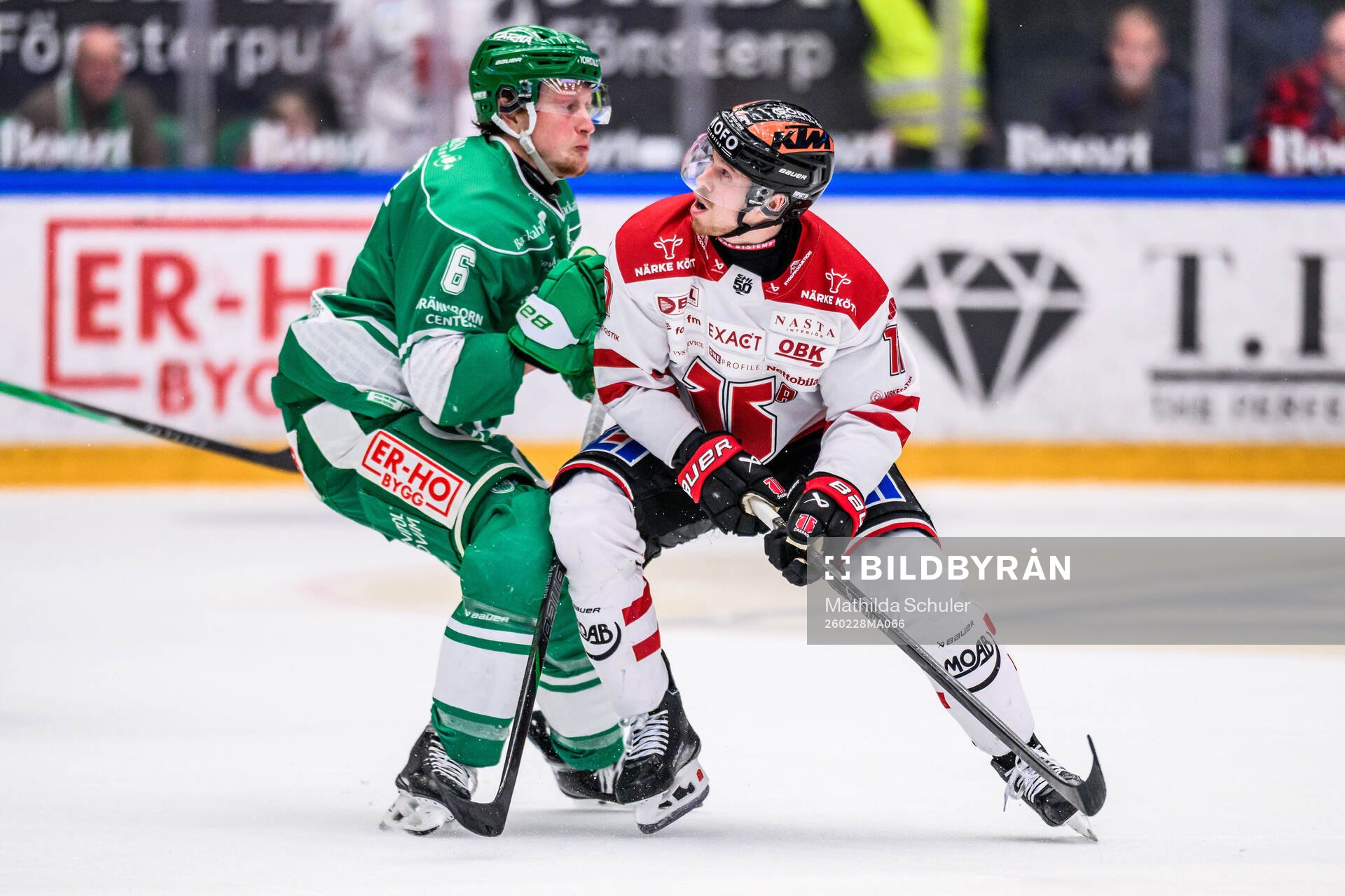 Rögles Paul Ladue och Örebros Kalle Kossila