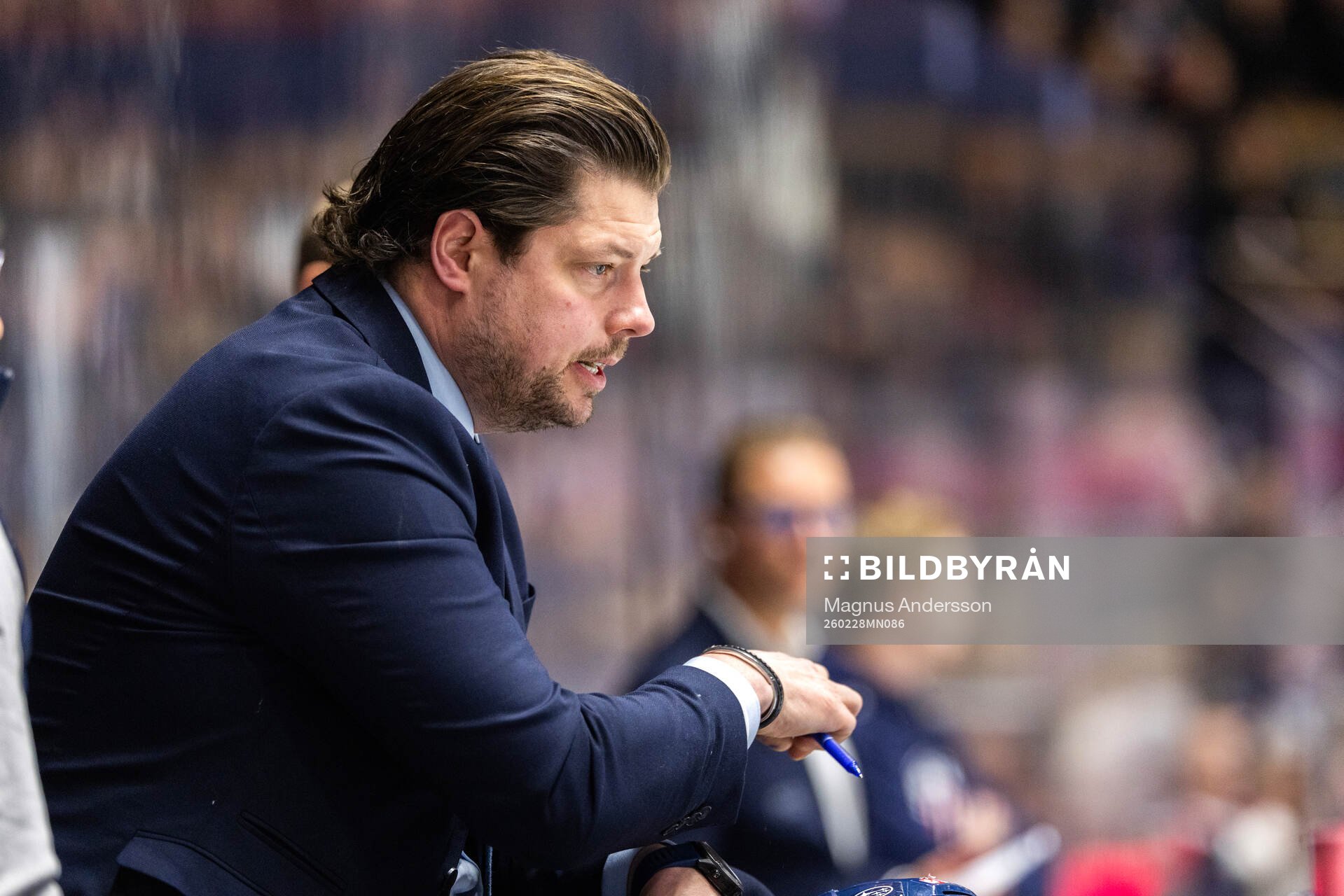 Linköpings assisterande tränare Mattias Zackrisson