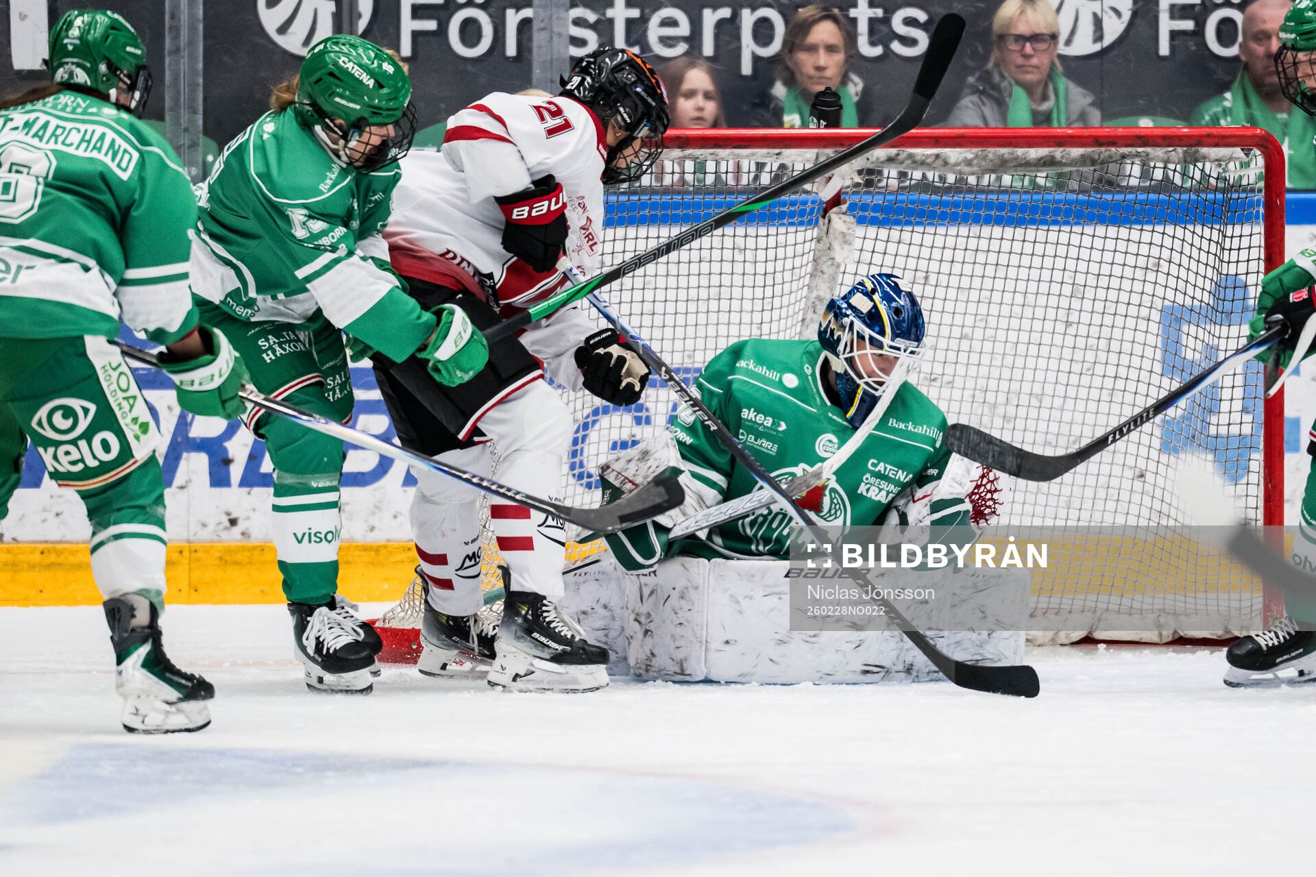 Rögles målvakt Viktorie Svejdova