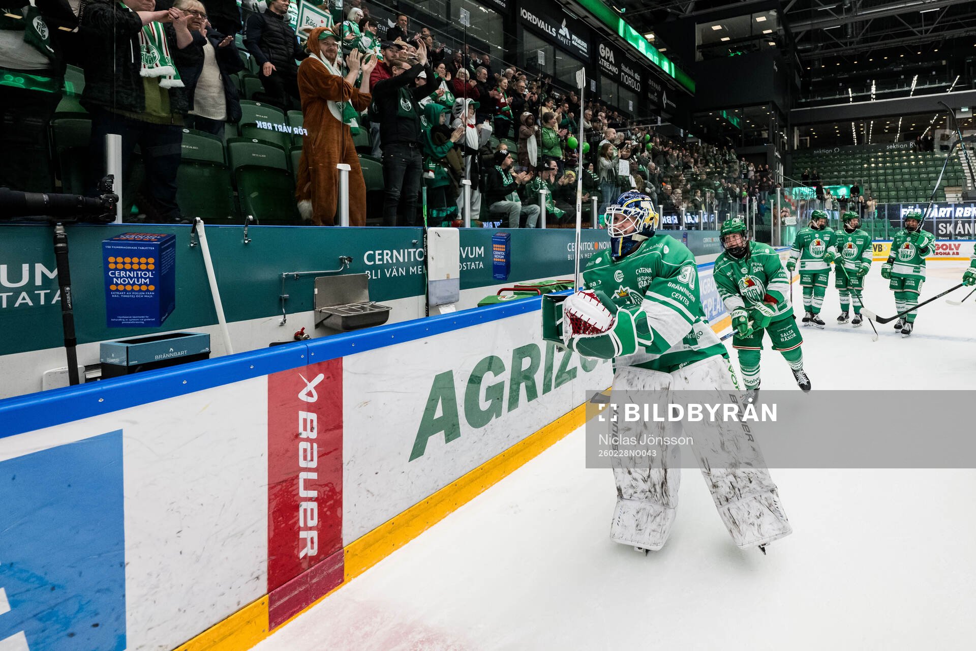 Rögles målvakt Viktorie Svejdova