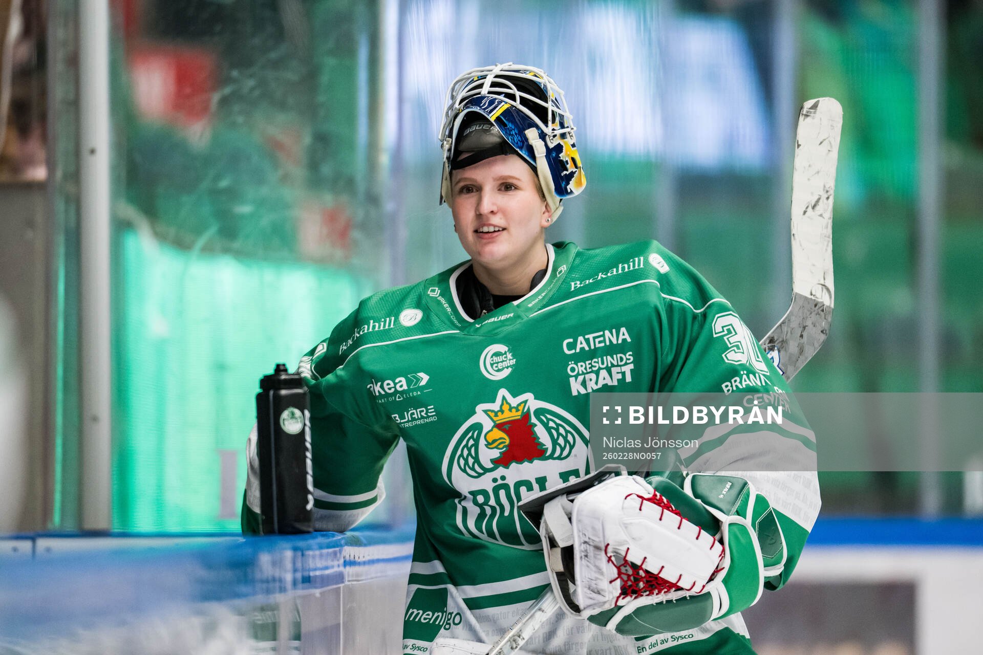 Rögles målvakt Viktorie Svejdova