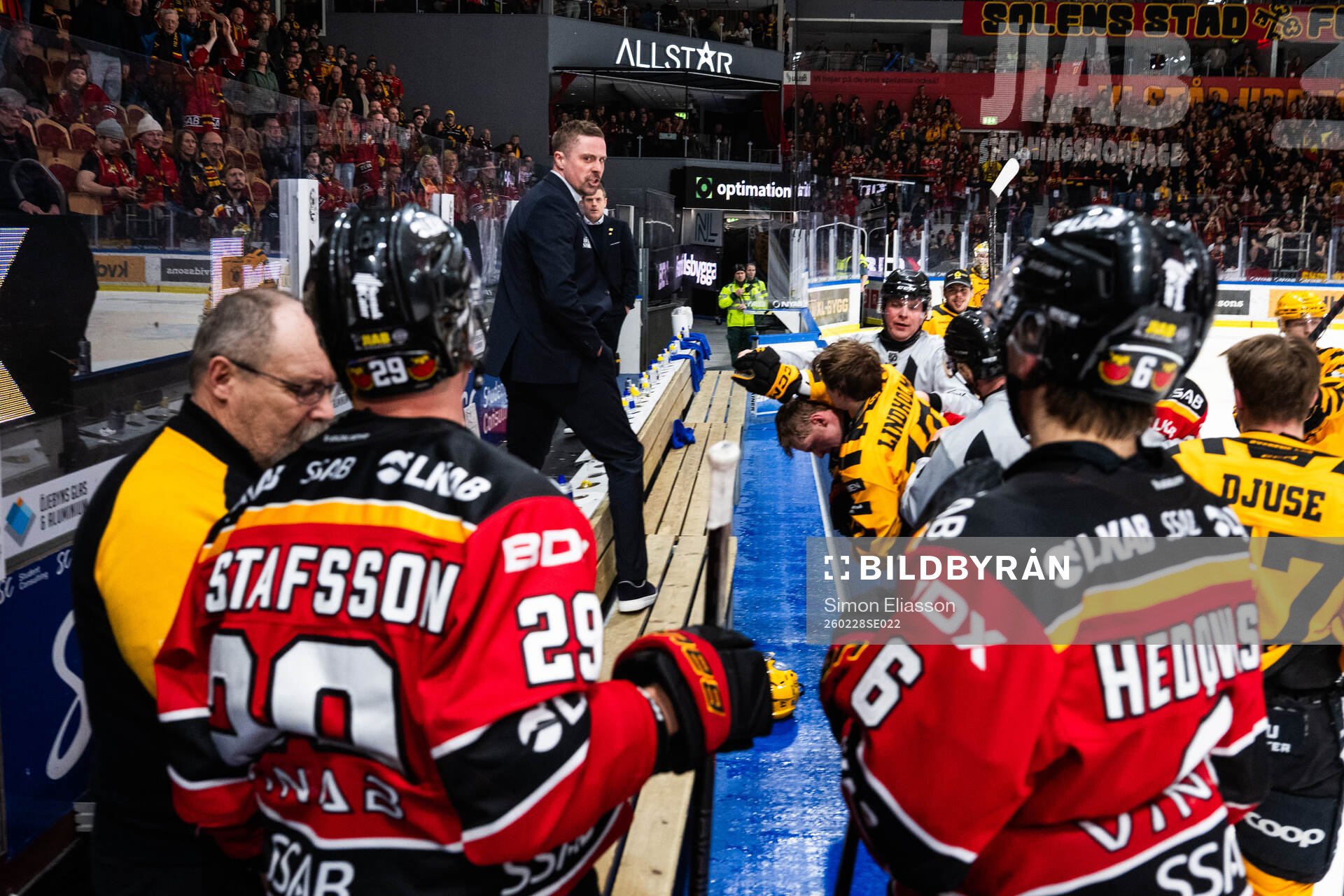 Skellefteås assisterande tränare Pierre Johnsson