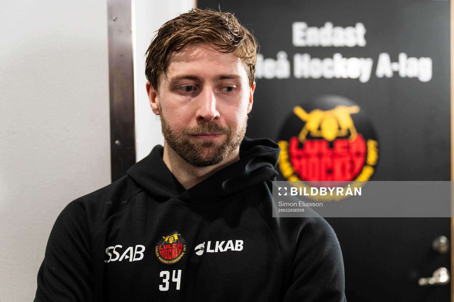 Luleås målvakt Joel Lassinantti