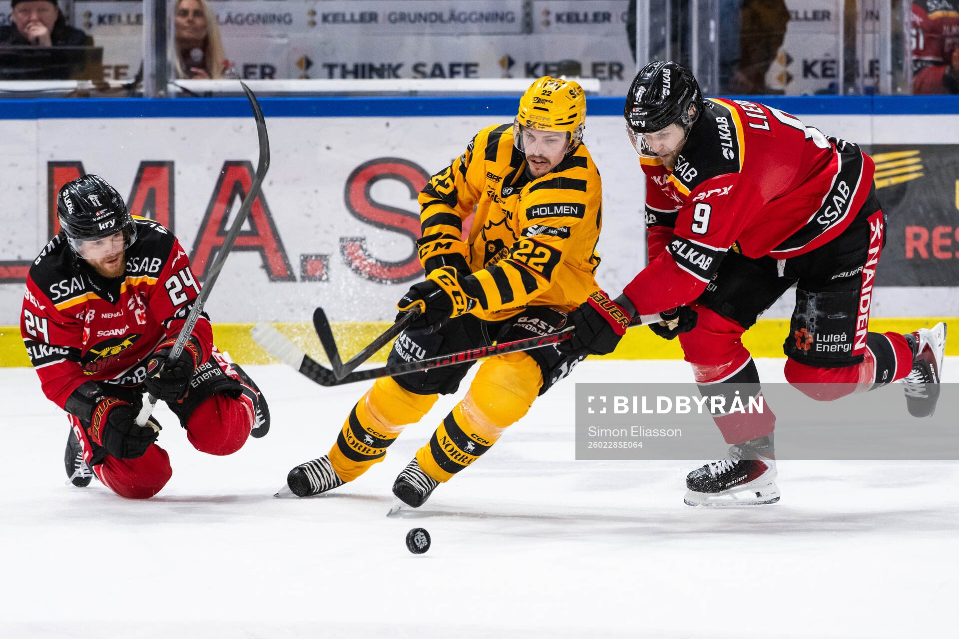 Luleås Brendan Shinnimin, Skellefteås Jonathan Johnson