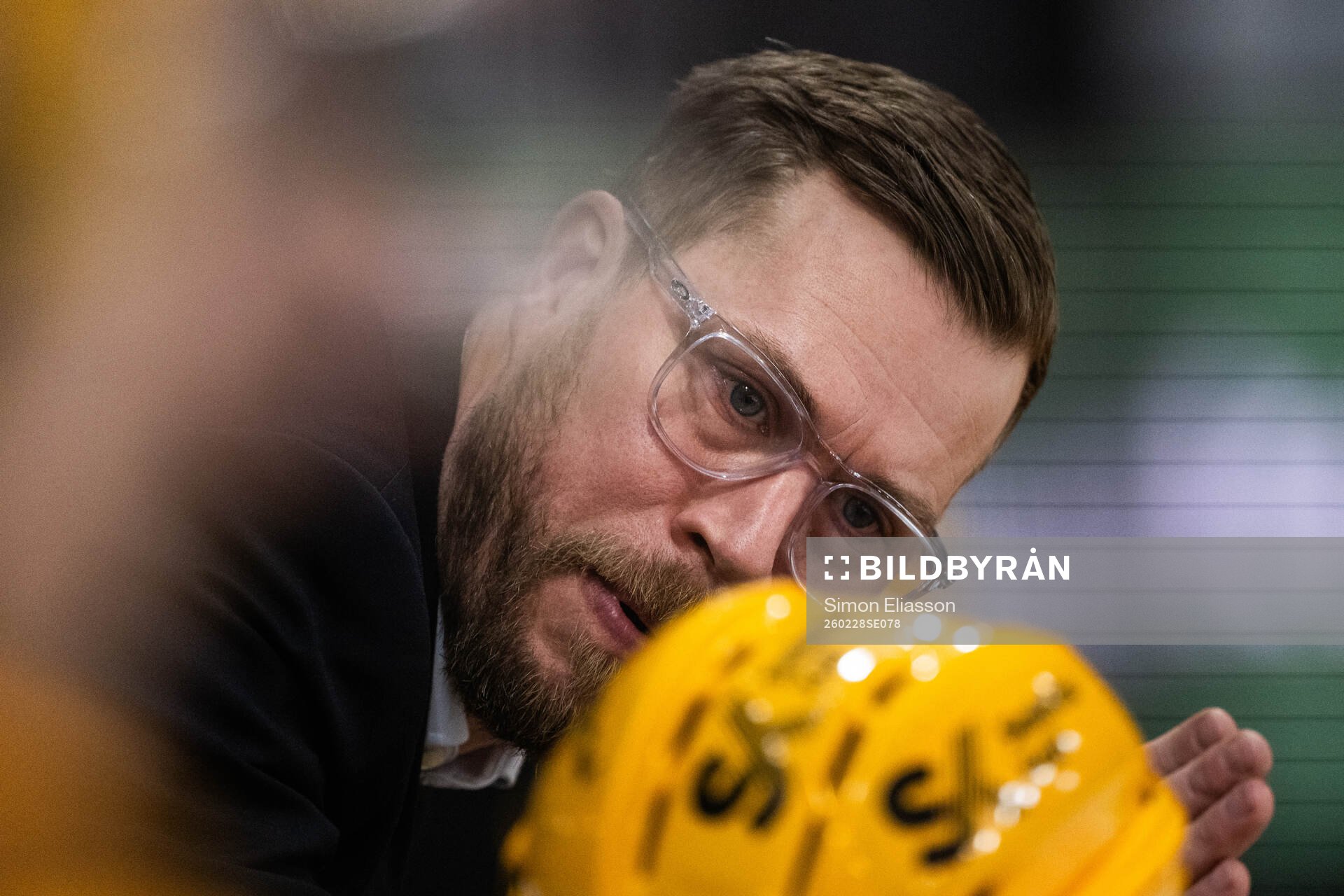 Skellefteås assisterande tränare Andreas Falk
