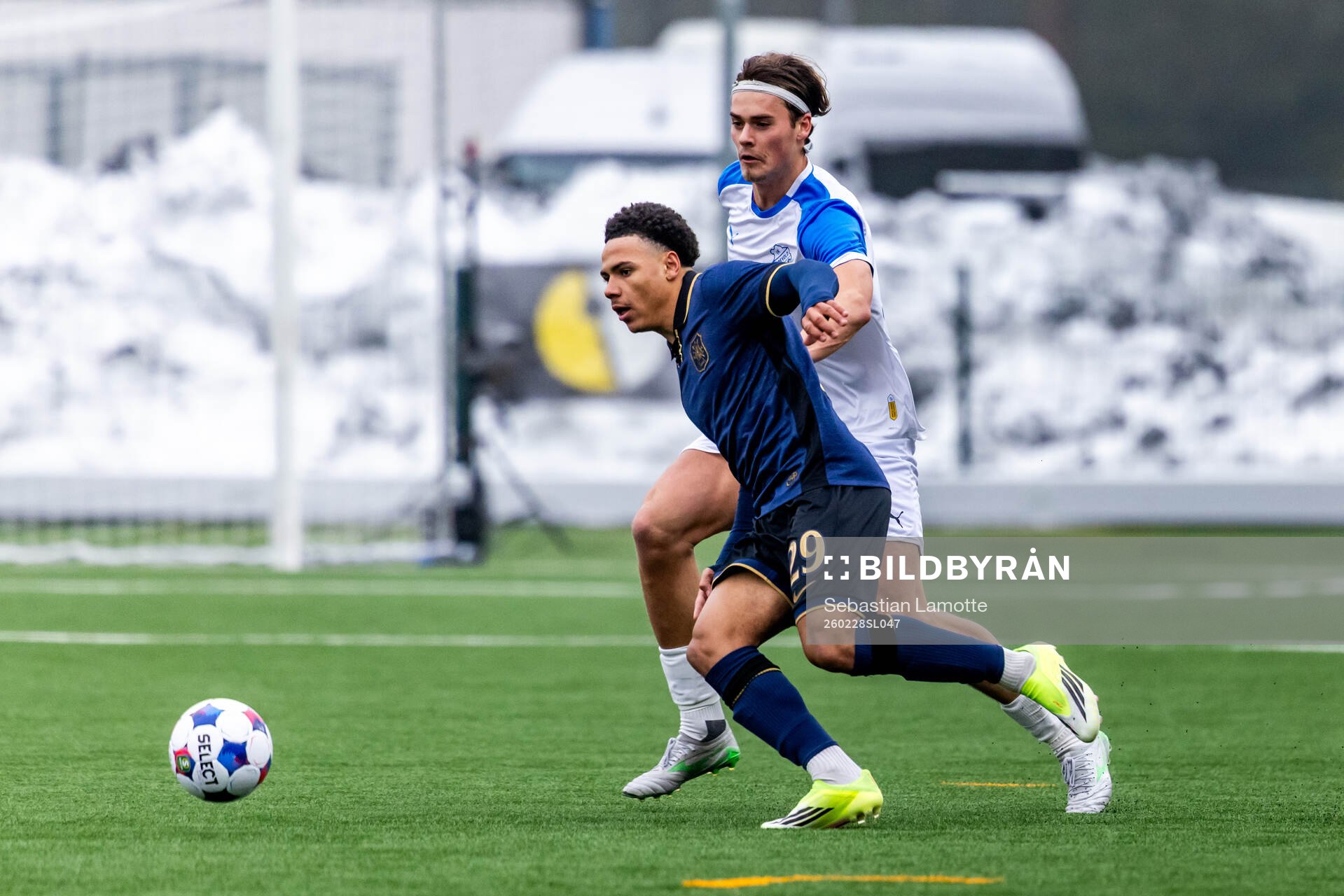 under fotbollsmatchen i Svenska Cupen mellan Oddevold och