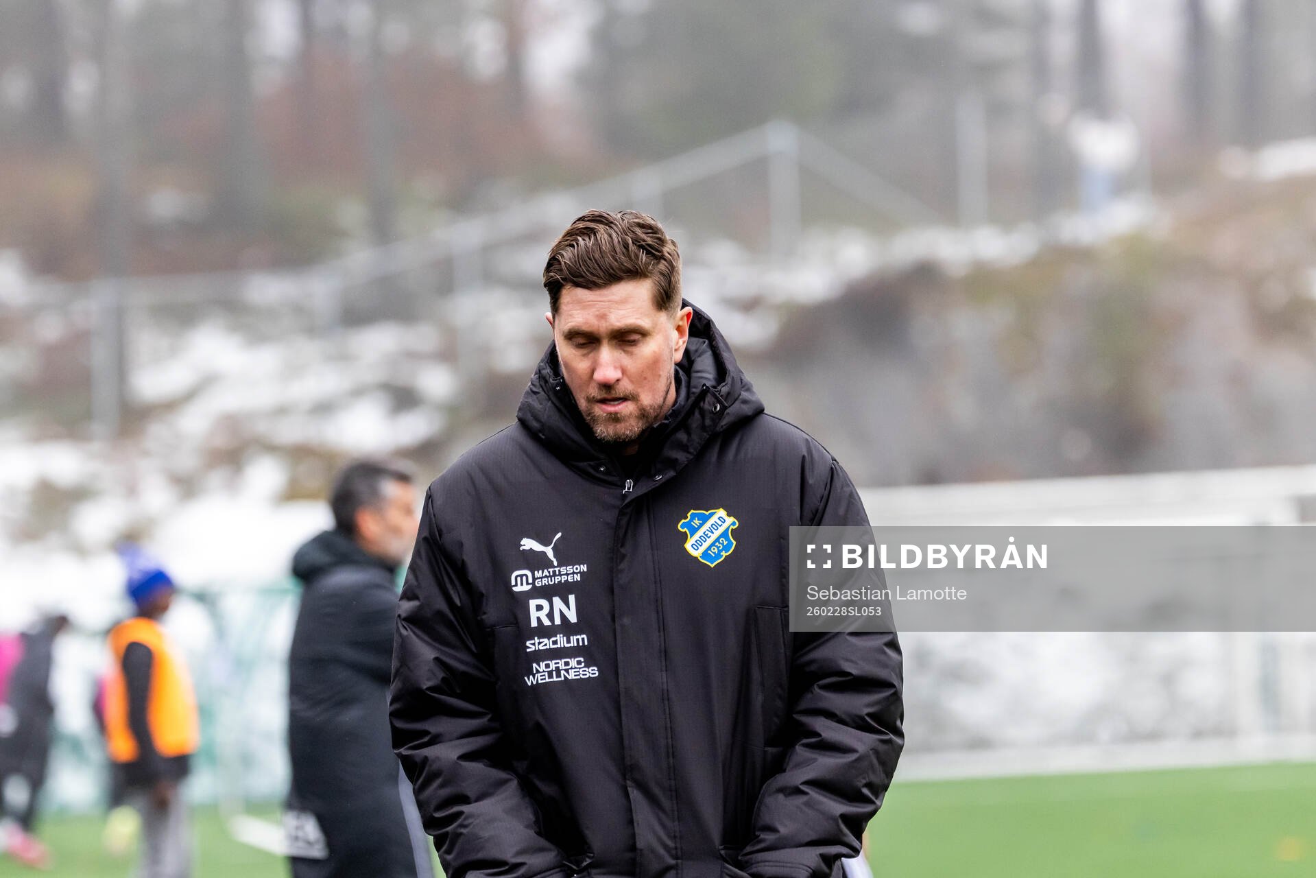 Oddevolds tränare Rikard Nilsson