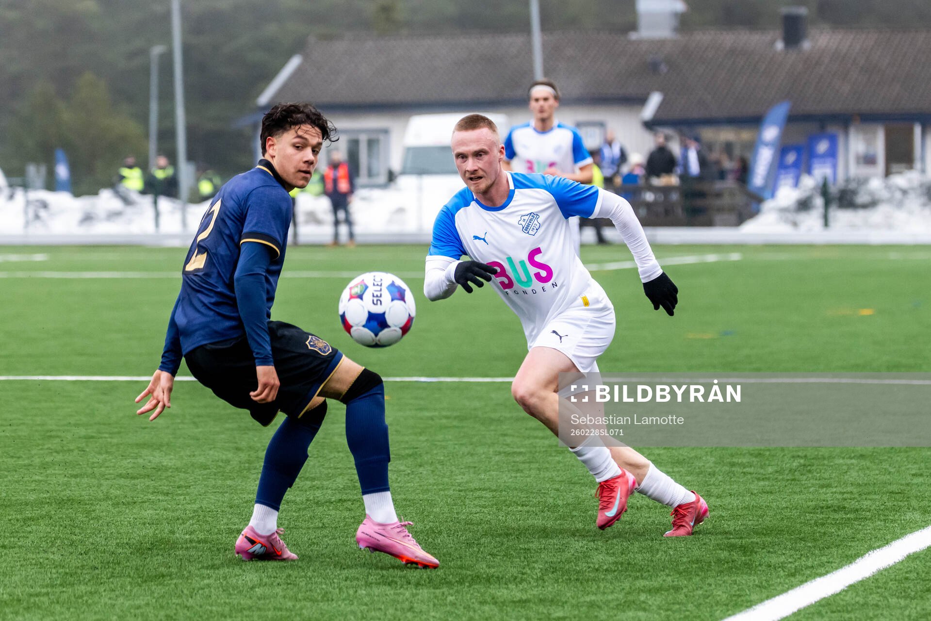 AIKs Charlie Pavey och Oddevolds Adam Engelbrektsson