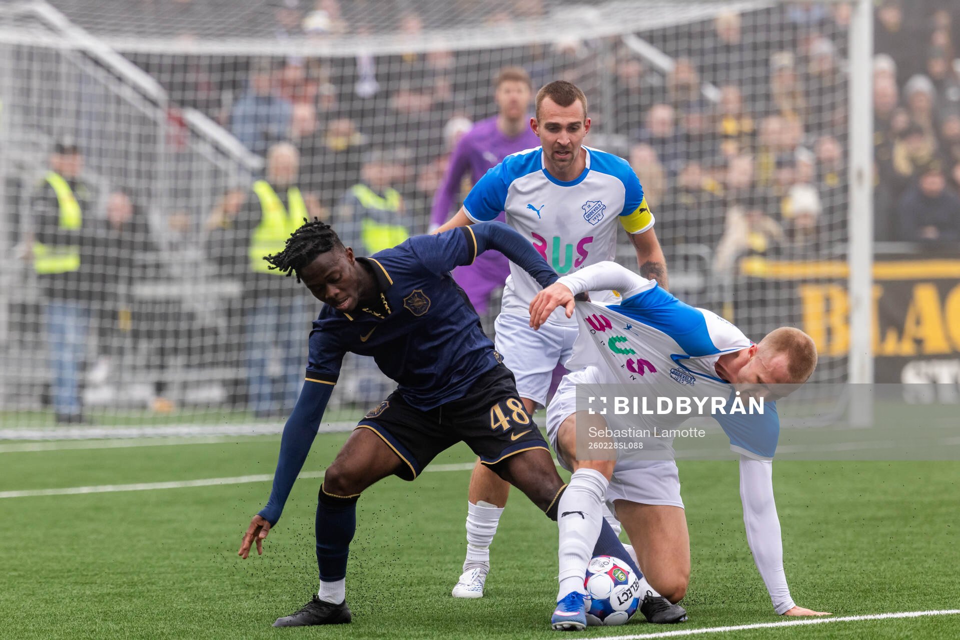 Oddevolds Jesper Merbom Adolfsson och Gabriel Sandberg samt