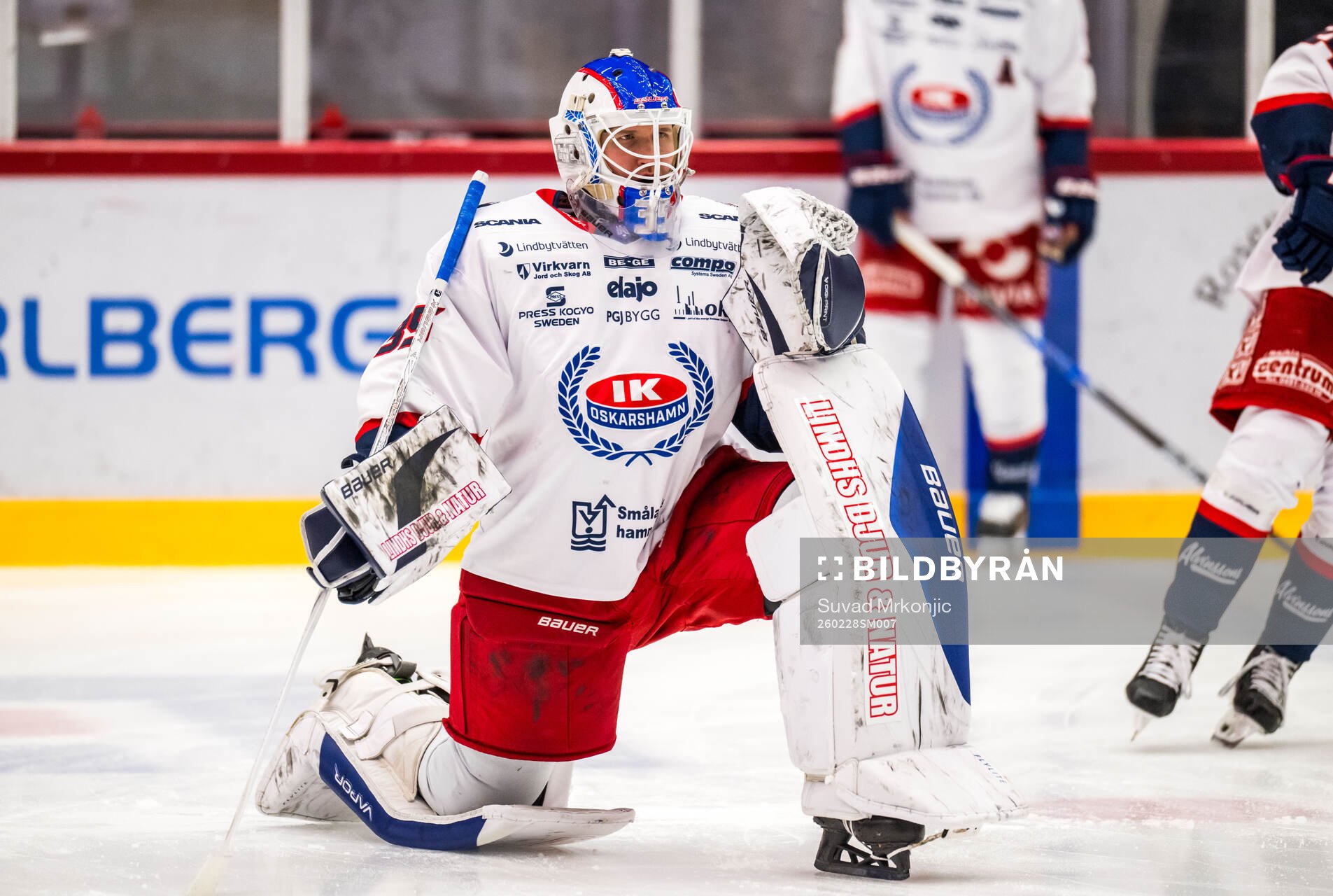 Oskarshamns målvakt Olof Glifford