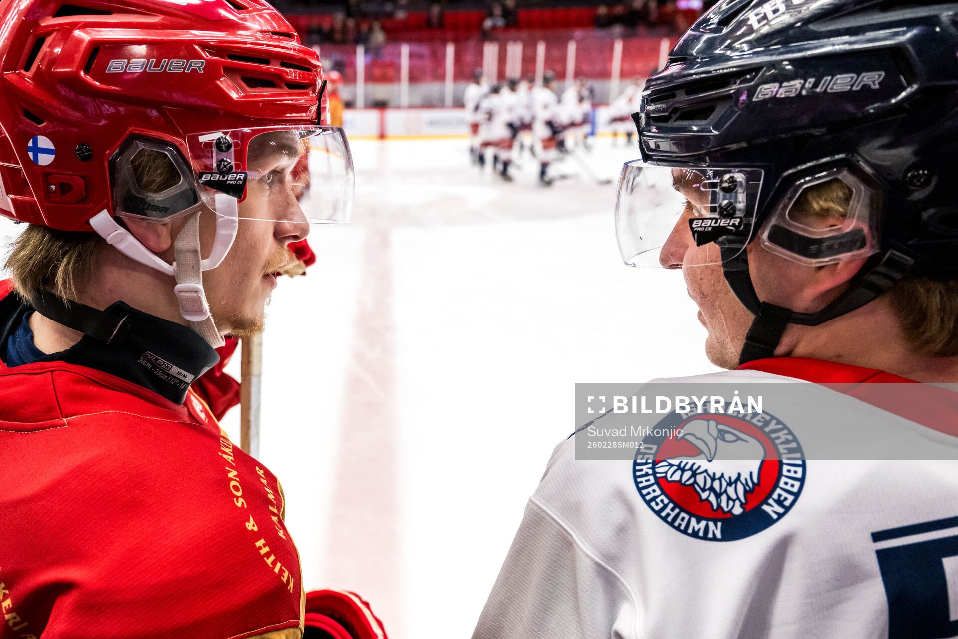 Kalmars Elias Vilen och Oskarshamns Joni Ikonen
