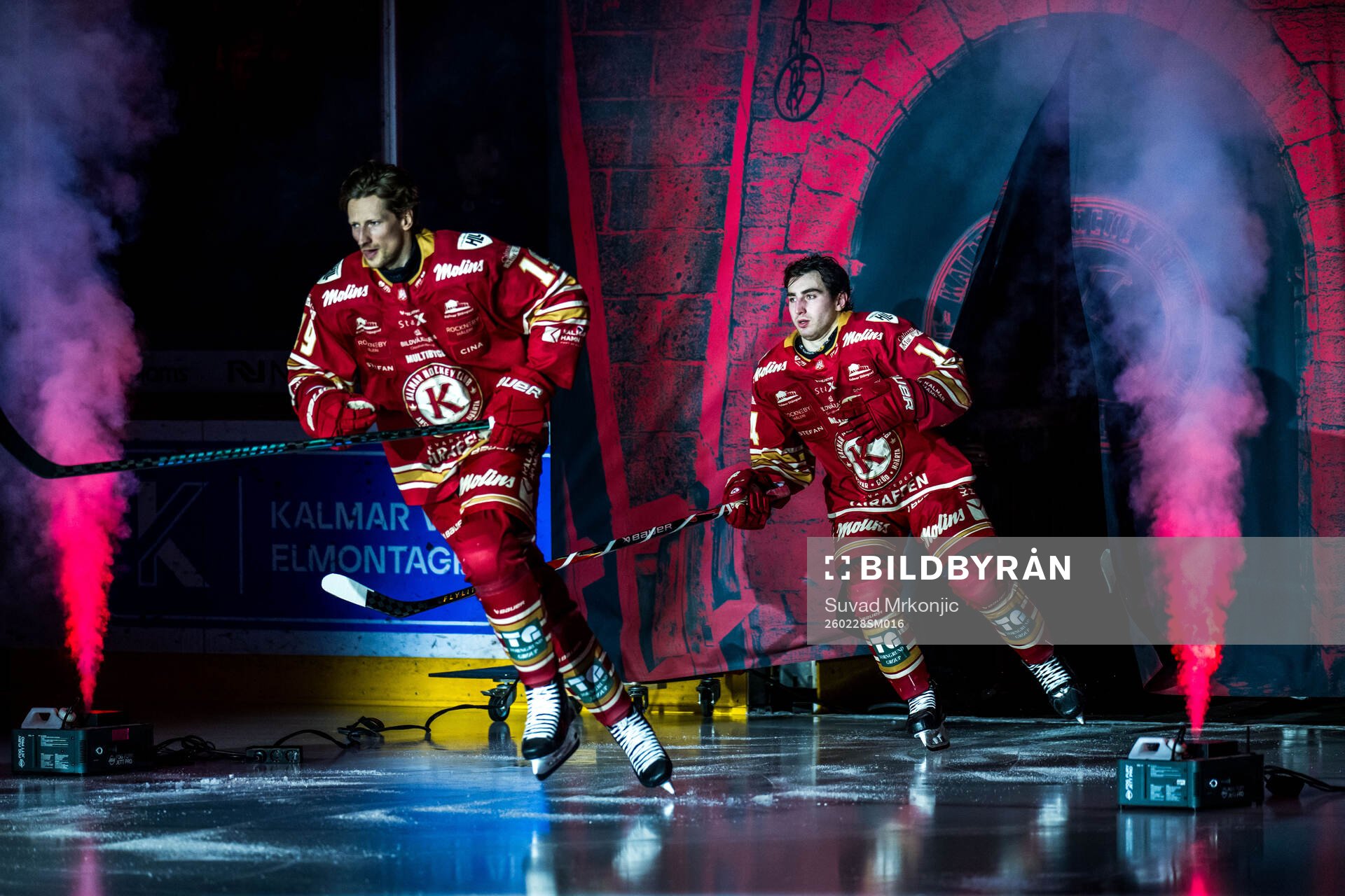Kalmars Andrej Sustr och George Diaco