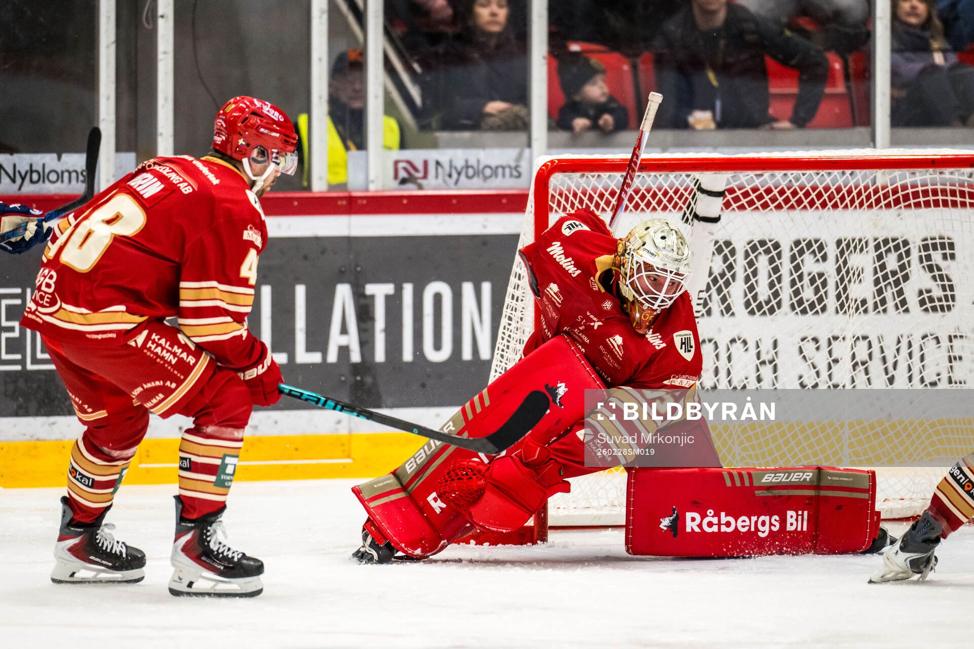 Kalmars målvakt Jacob Crespin
