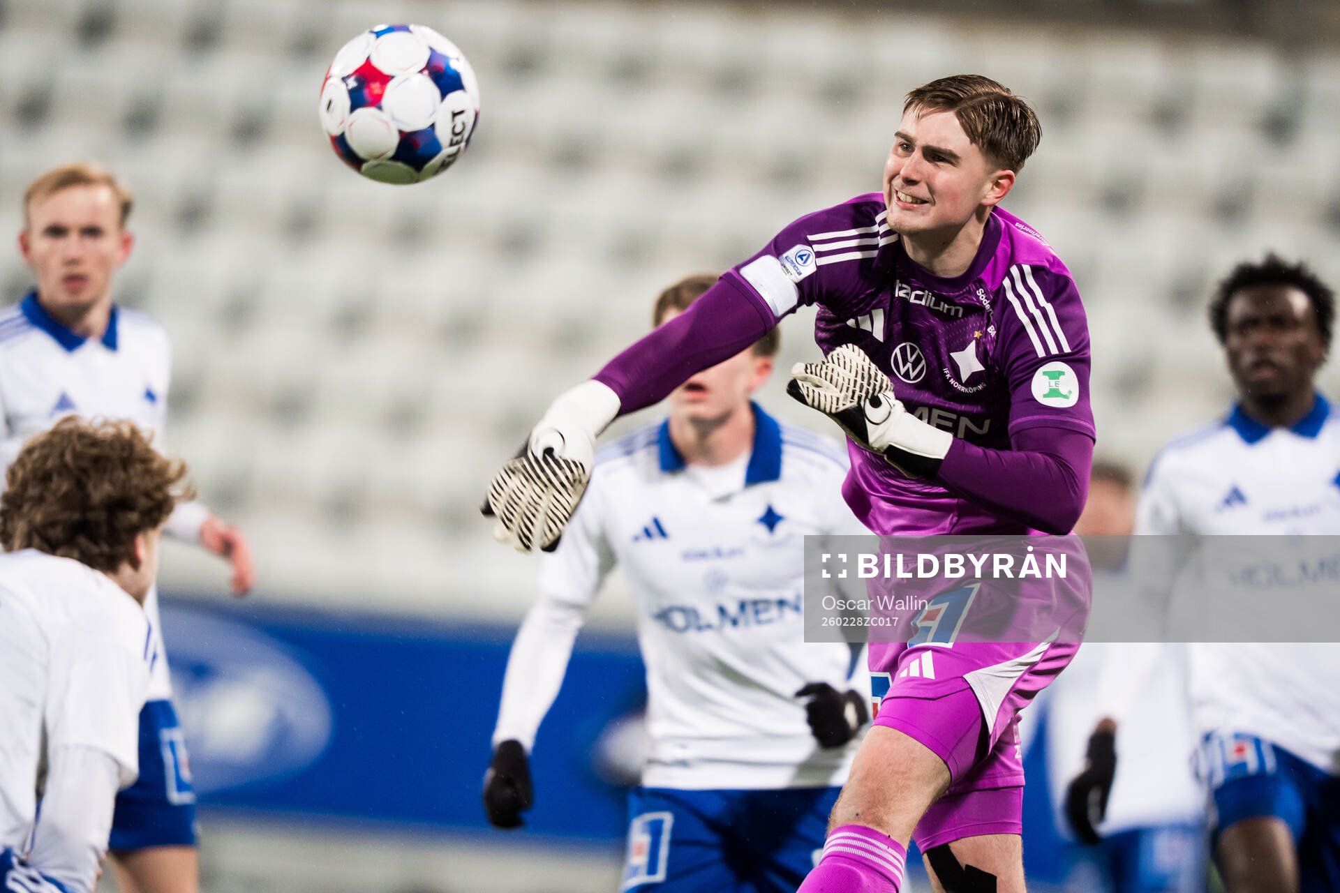 IFK Norrköpings målvakt Theo Krantz