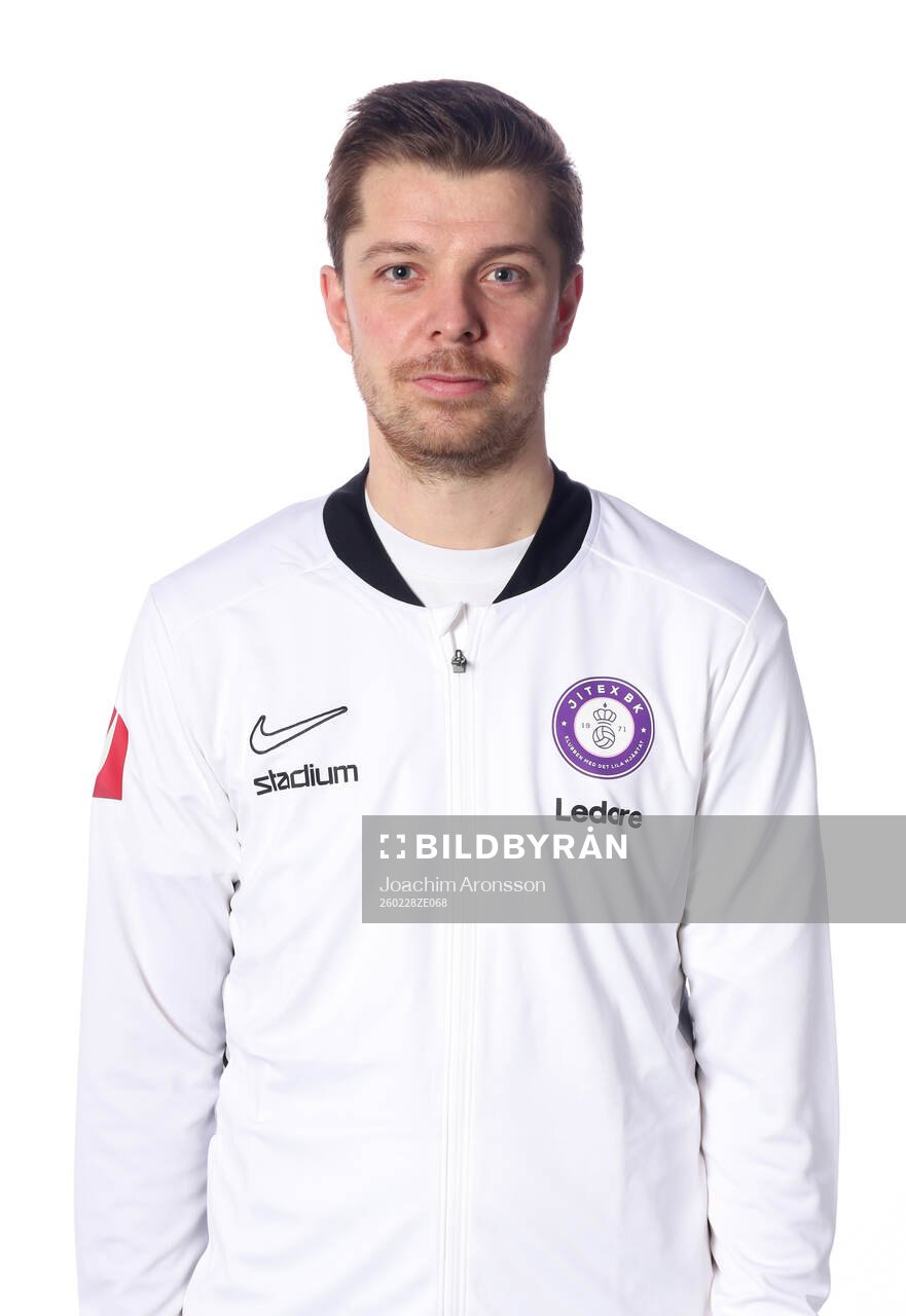 Jitex sportchef Albin Andersson