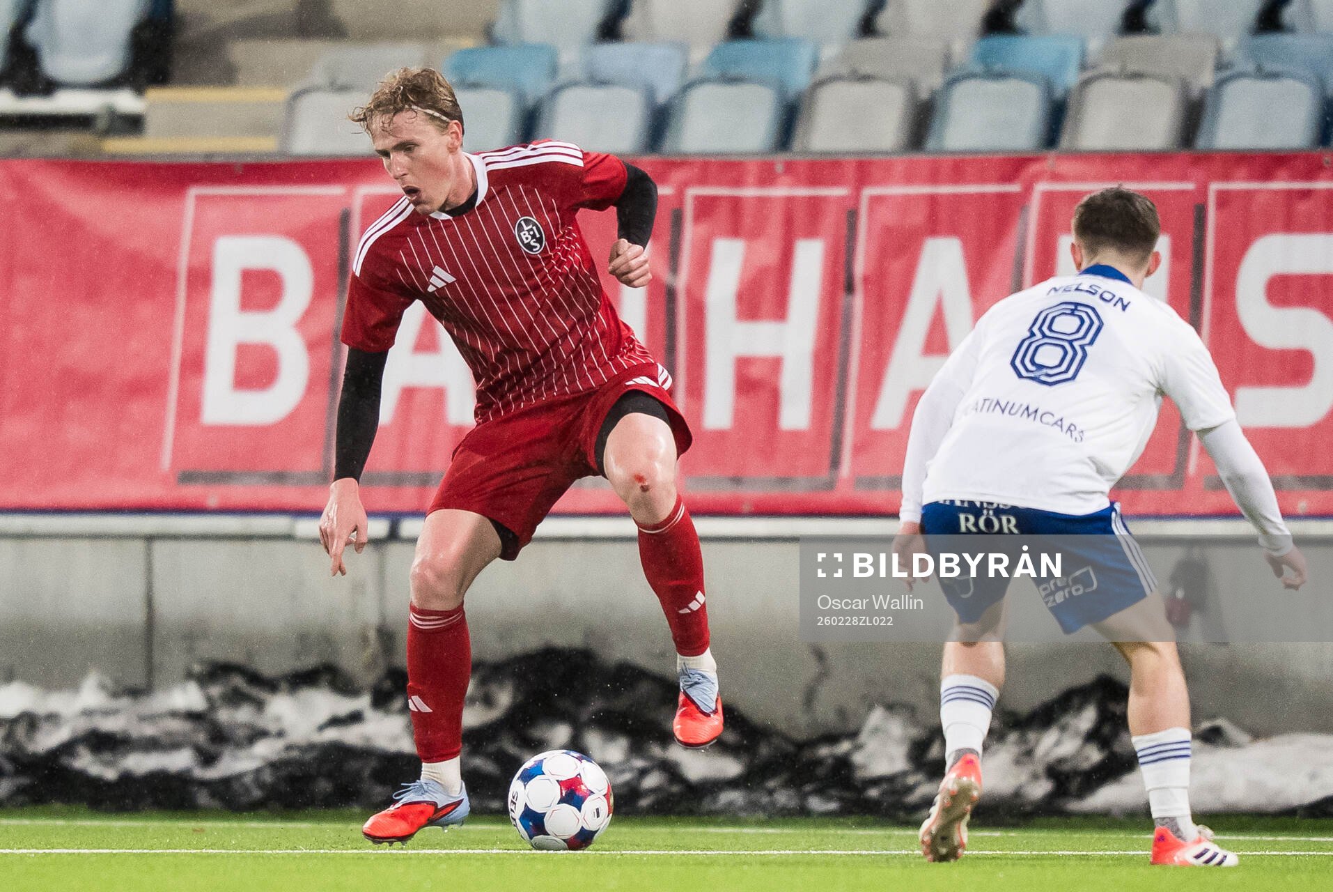 Landskronas Gustaf Westström och IFK Norrköpings Ryan