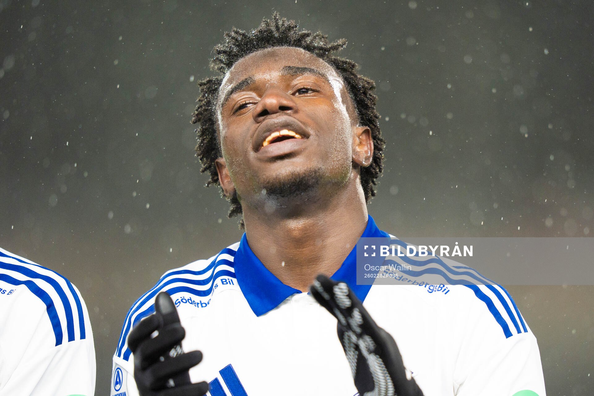 IFK Norrköpings Abdoulie Tamba jublar