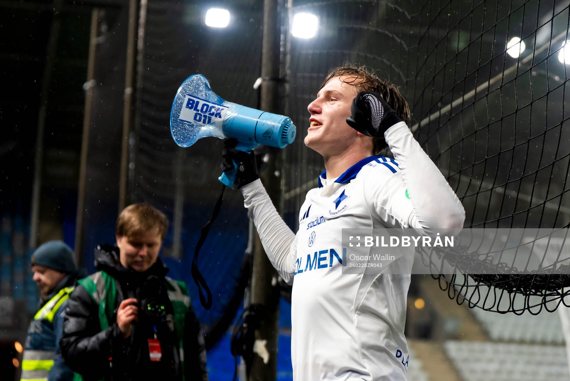 IFK Norrköpings Viggo Fälth jublar