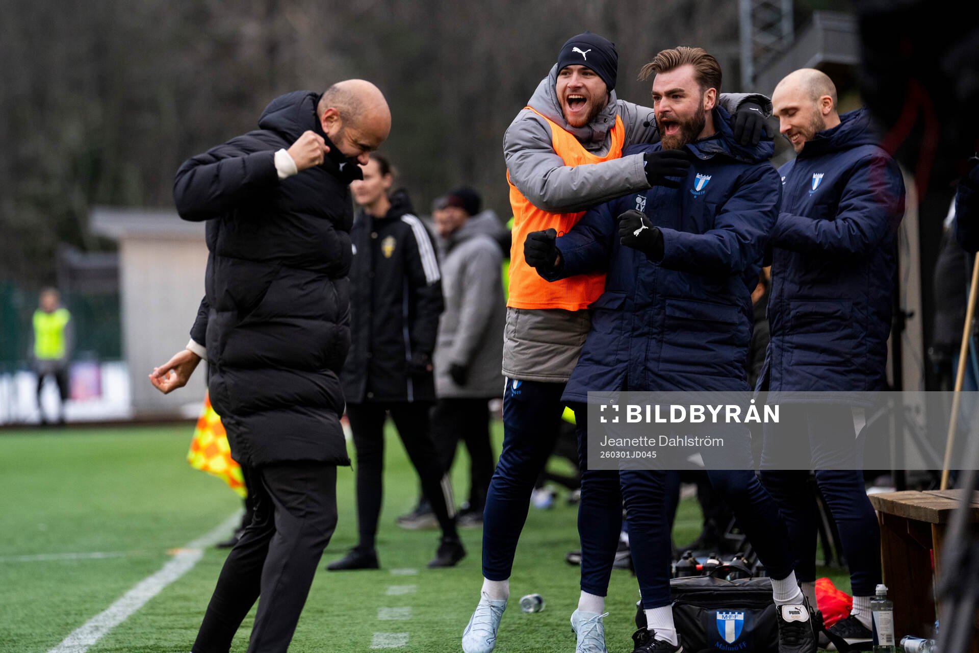 Malmö FFs huvudtränare Miguel Angel Ramirez  , Gabriel