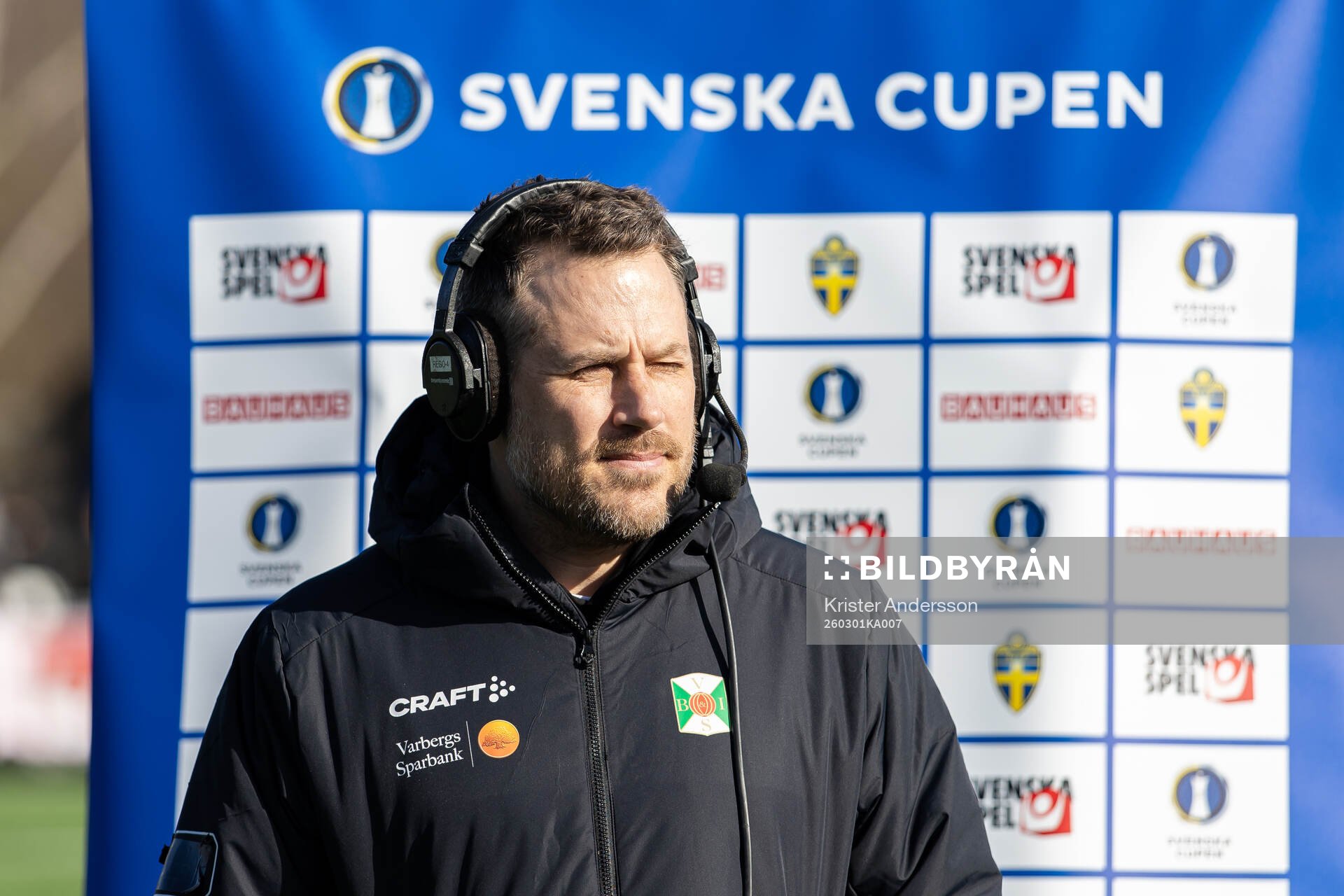 Varbergs assisterande tränare Tobias Hysén