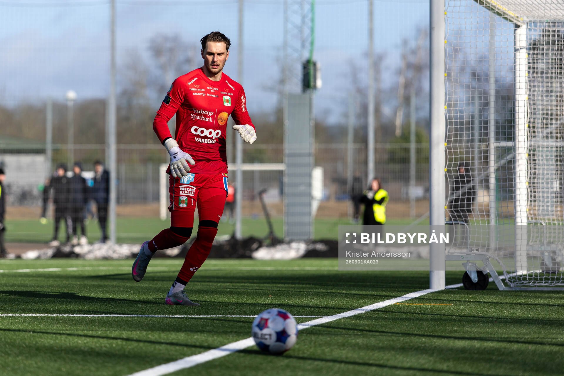 Varbergs målvakt Oscar Ekman
