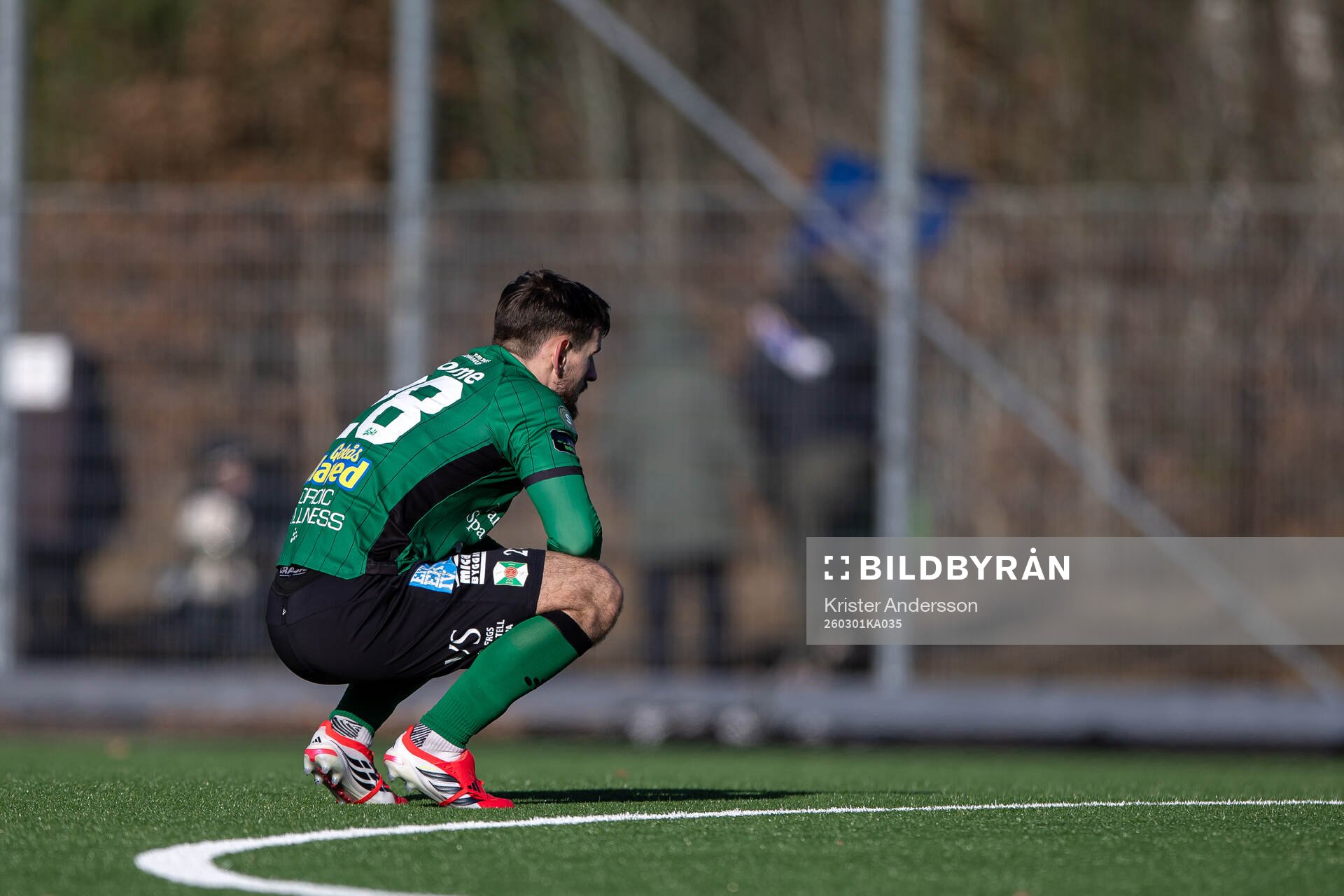 Varbergs Erion Sadiku deppar