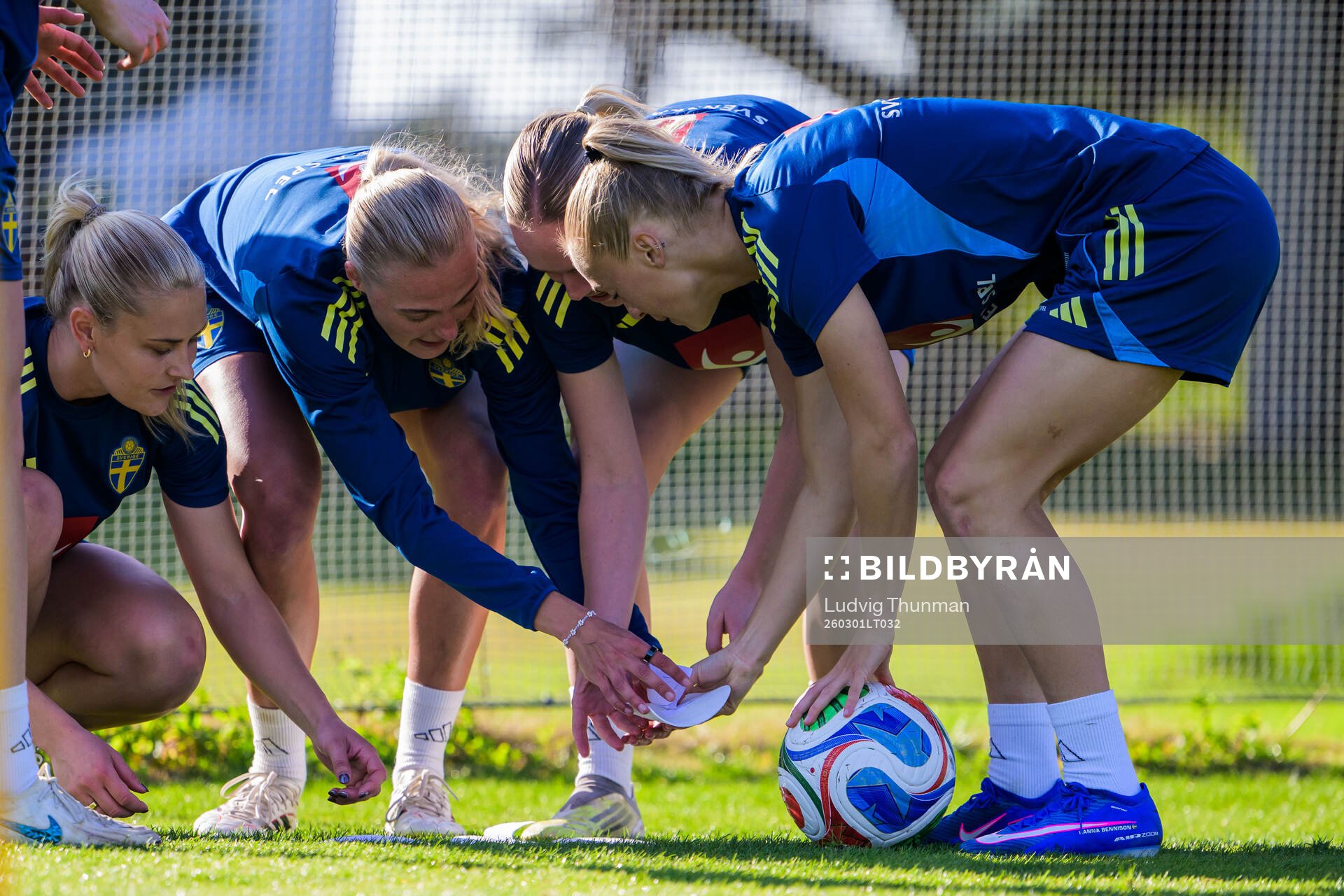 Amanda Nildén, Elma Junttila Nelhage and Hanna Bennison at