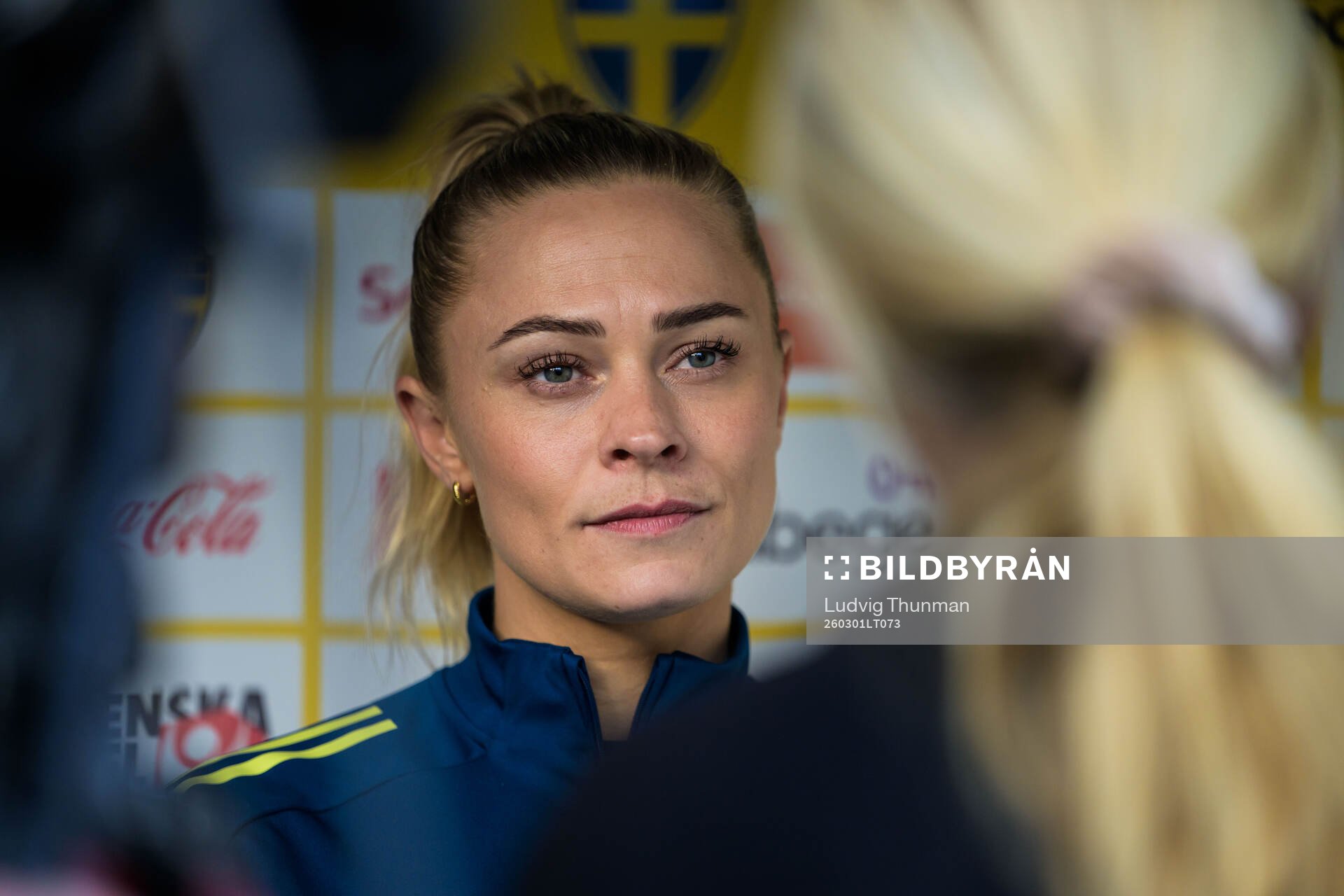 Fridolina Rolfö of the women's national football team of