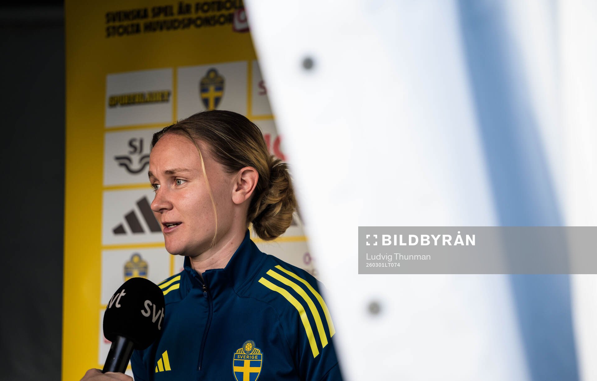Matilda Vinberg of the women's national football team of