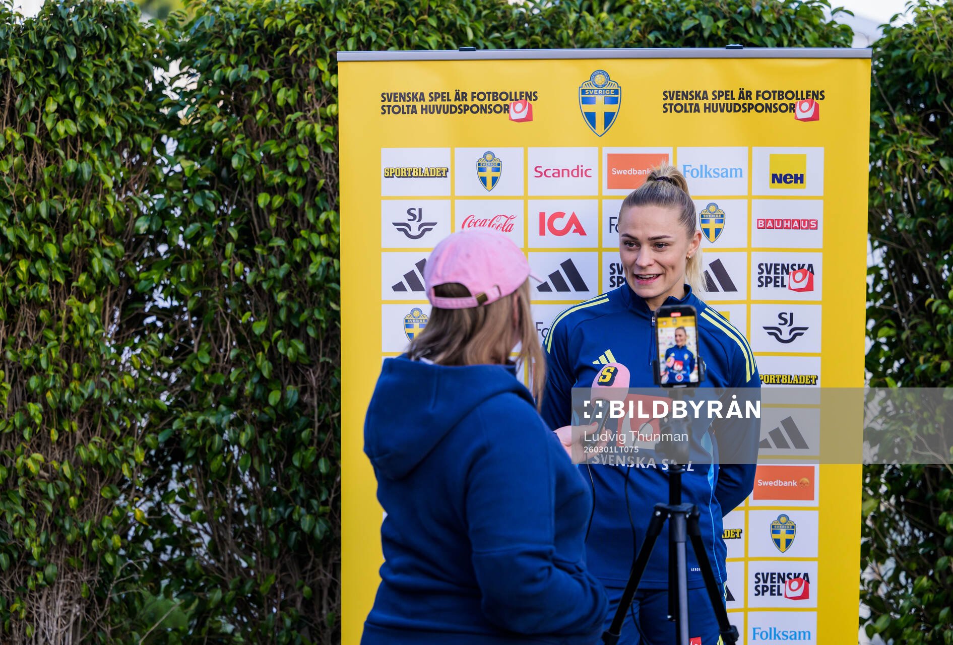 Fridolina Rolfö of the women's national football team of