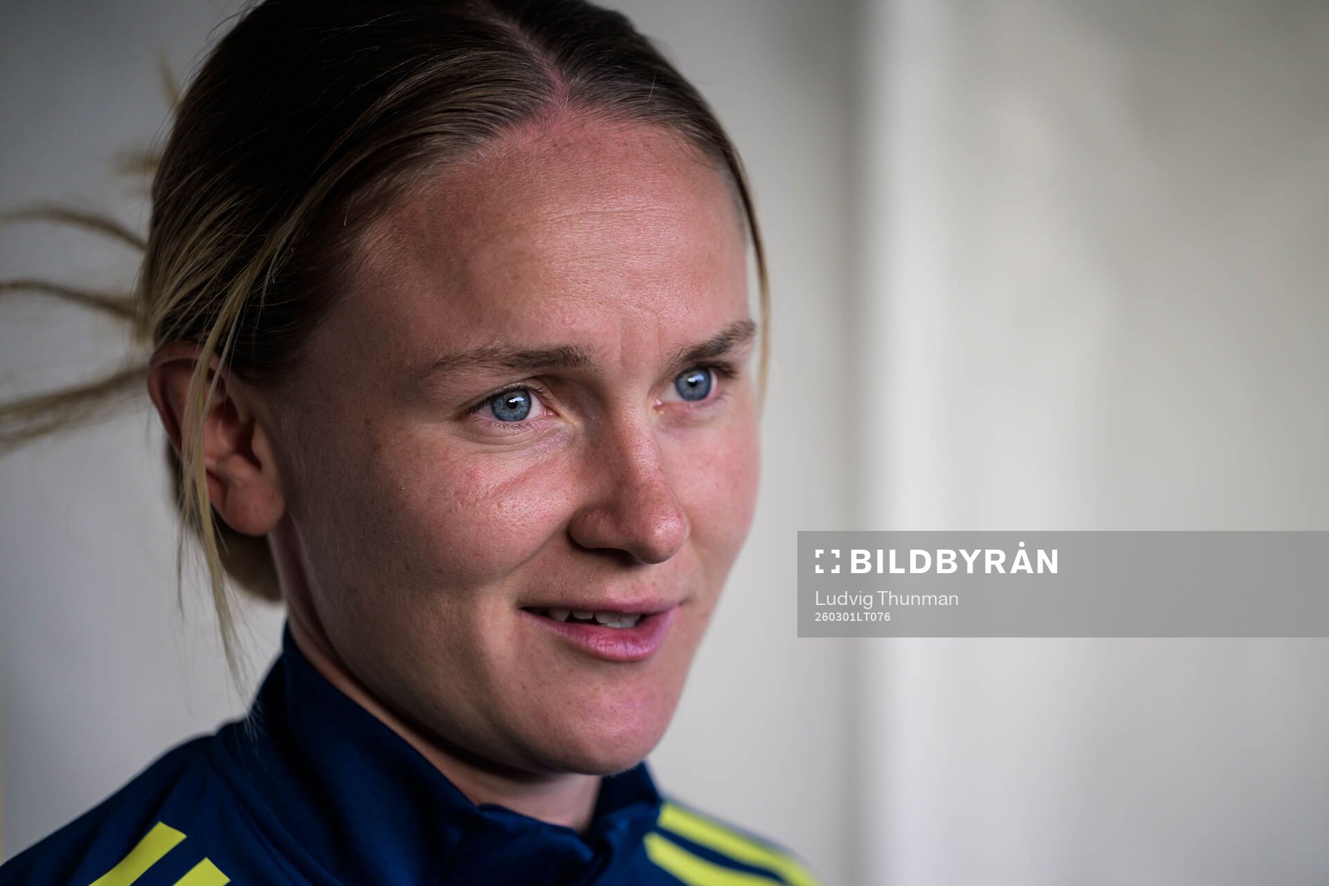 Matilda Vinberg of the women's national football team of